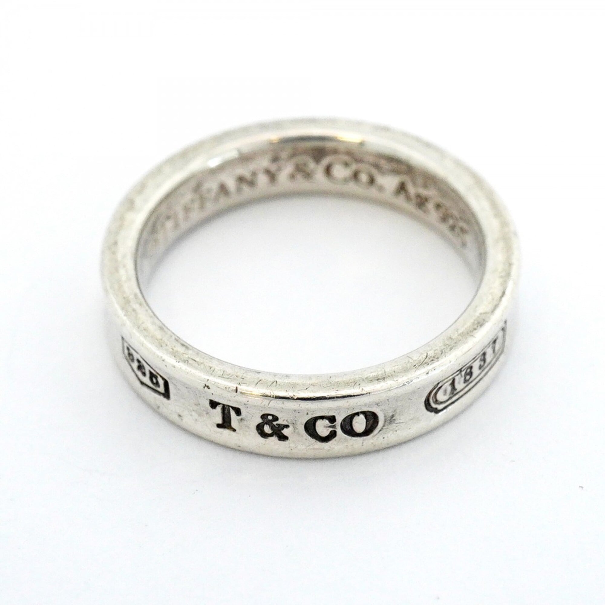 Tiffany Silver 925 Band Ring (Pre-Owned)