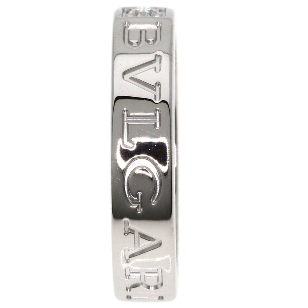 Bvlgari White Gold (18K) Band Ring (Pre-Owned)