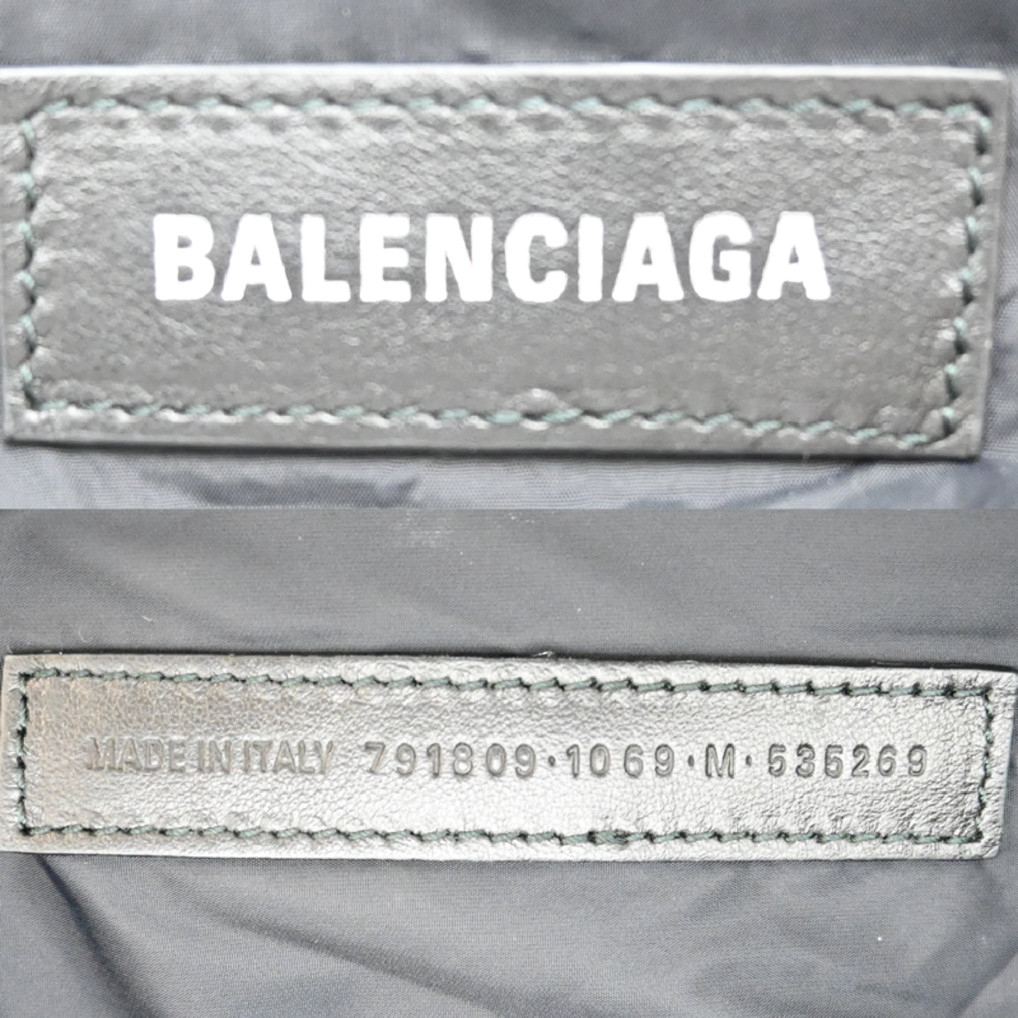 Balenciaga Black Denim Tote Bag (Pre-Owned)