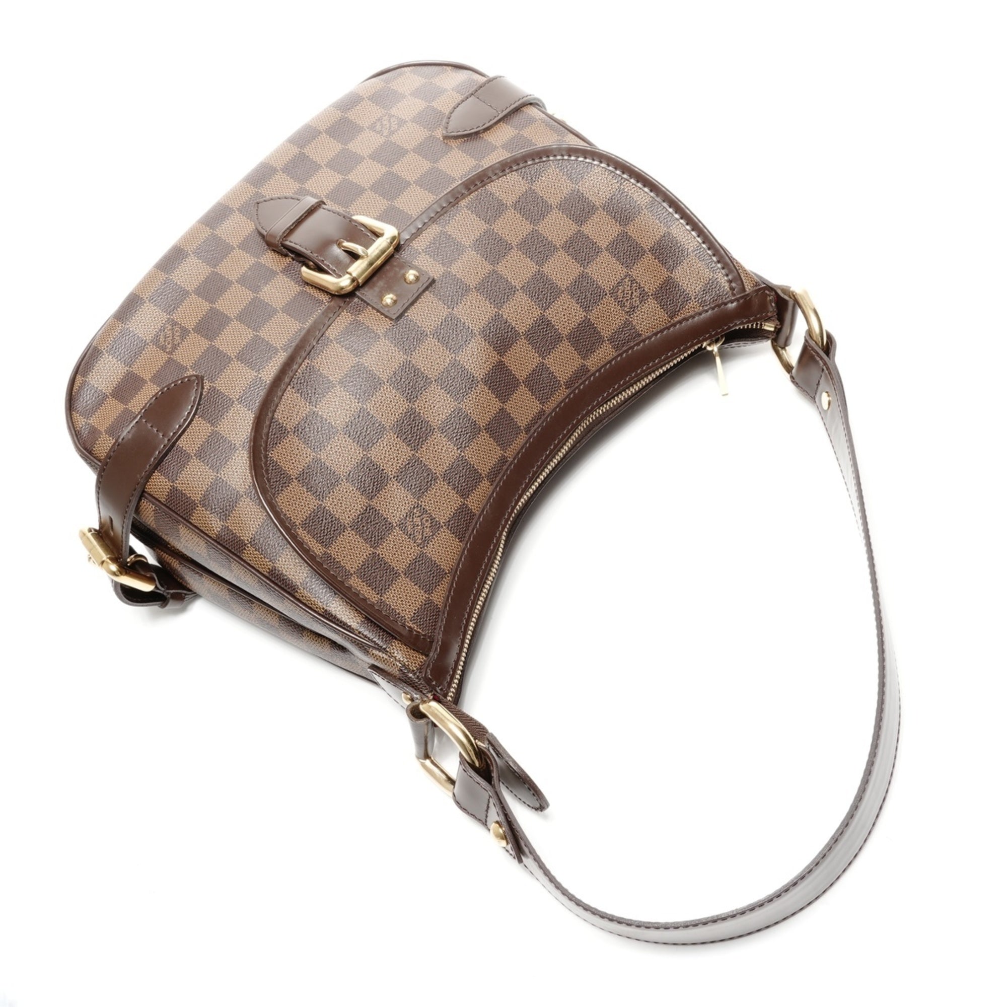 Louis Vuitton Damier Brown Damier Canvas Shoulder Bag (Pre-Owned)
