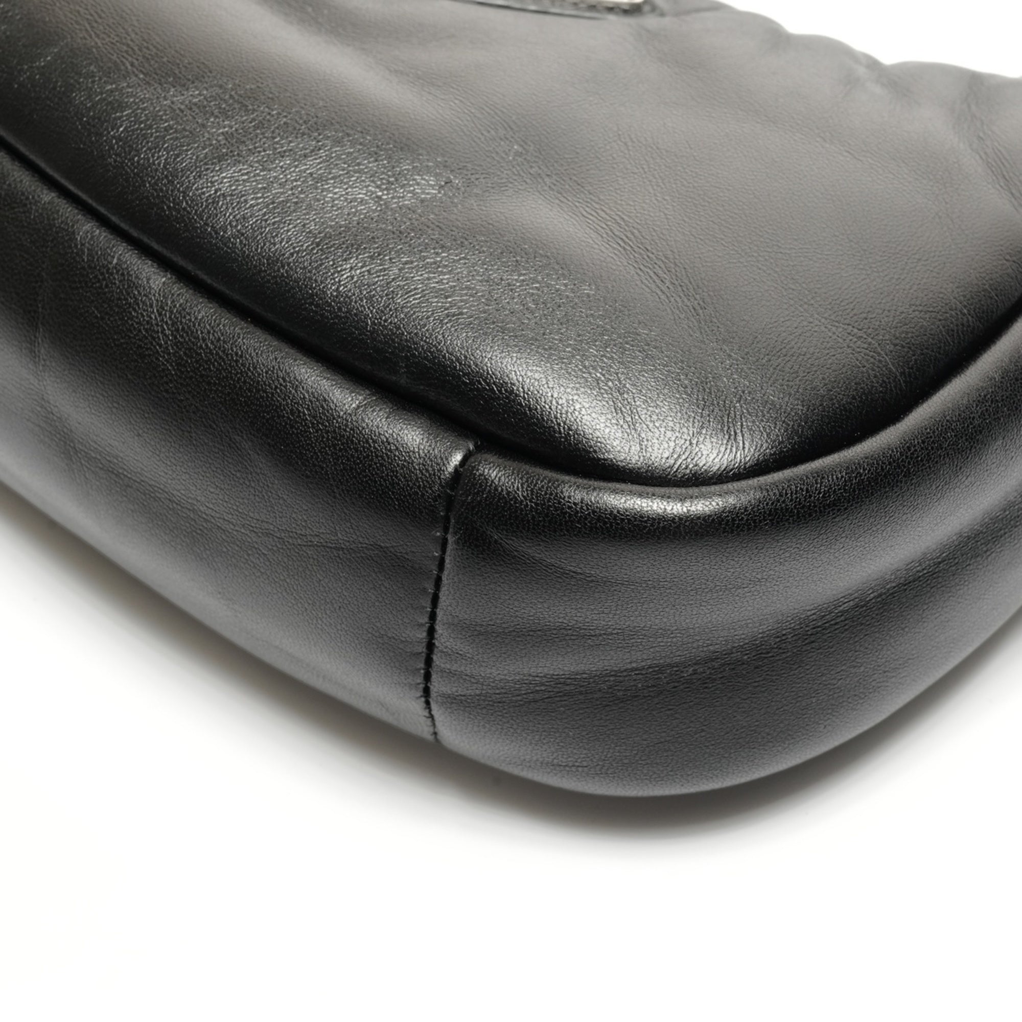 Prada Black Nappa Leather Handbag (Pre-Owned)