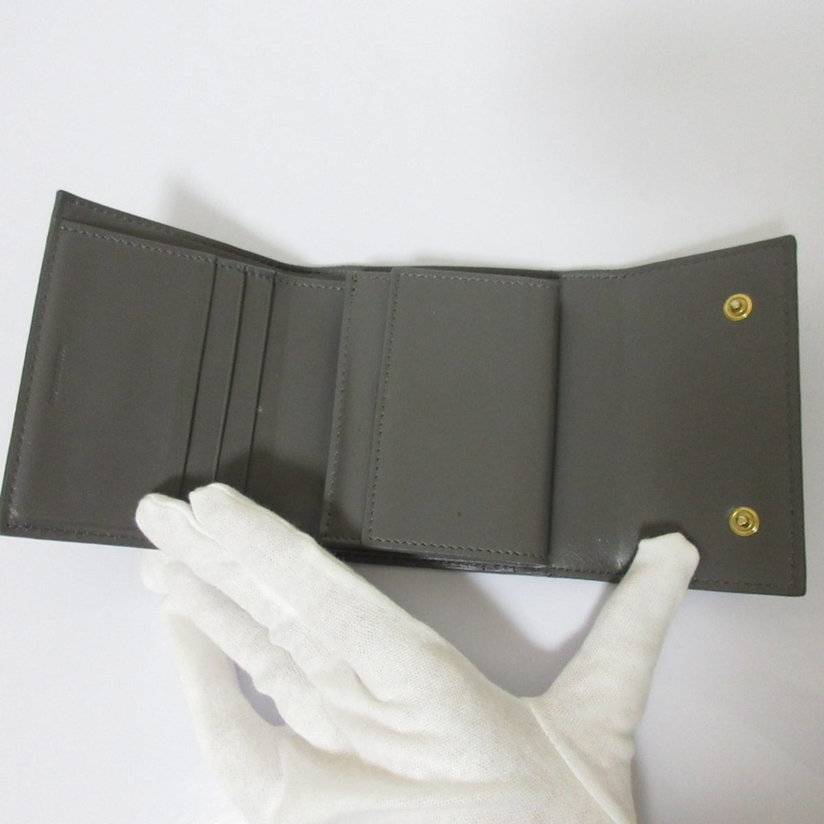Celine Gray Wallet (Tri-Fold) (Pre-Owned)