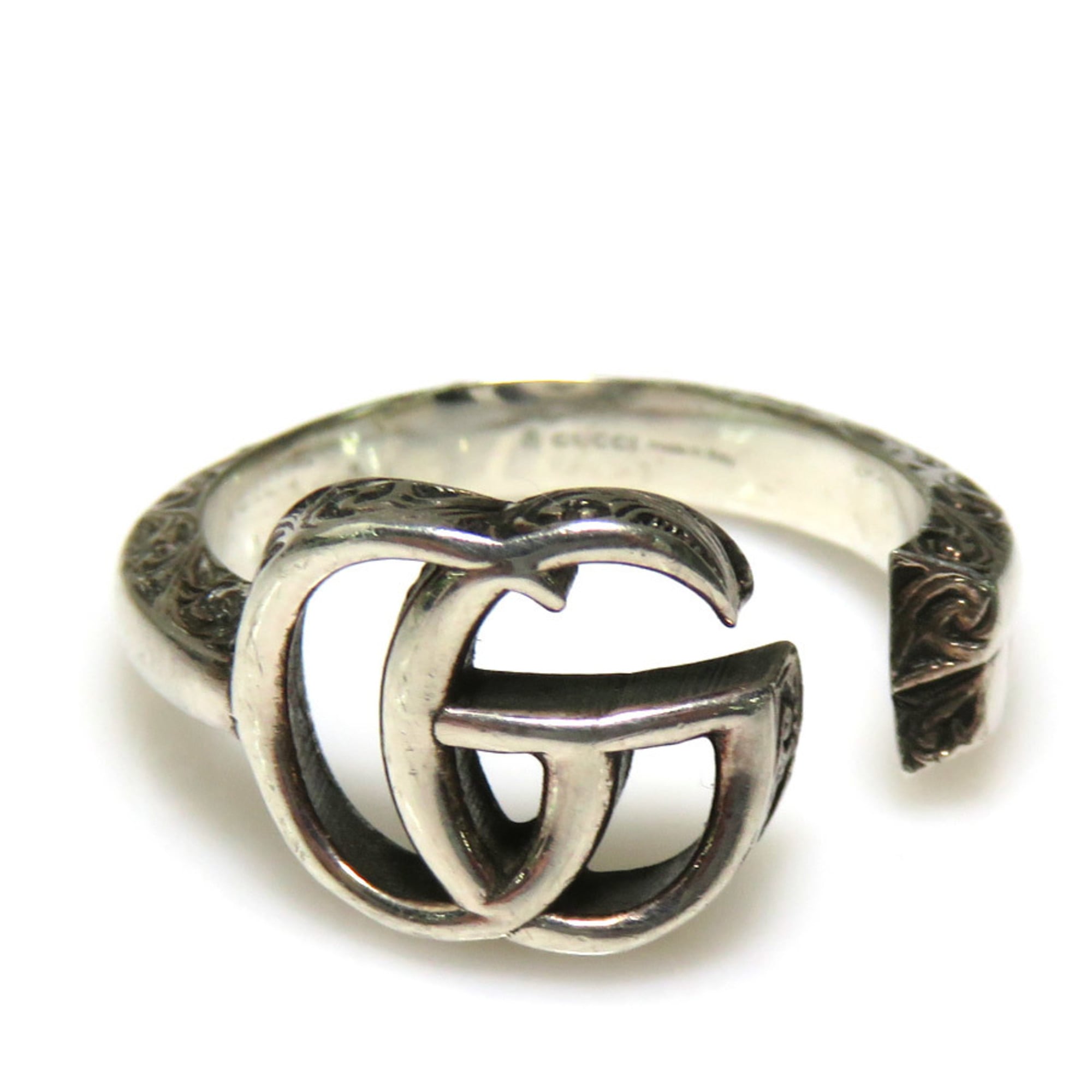 Gucci Silver Silver 925 Band Ring (Pre-Owned)