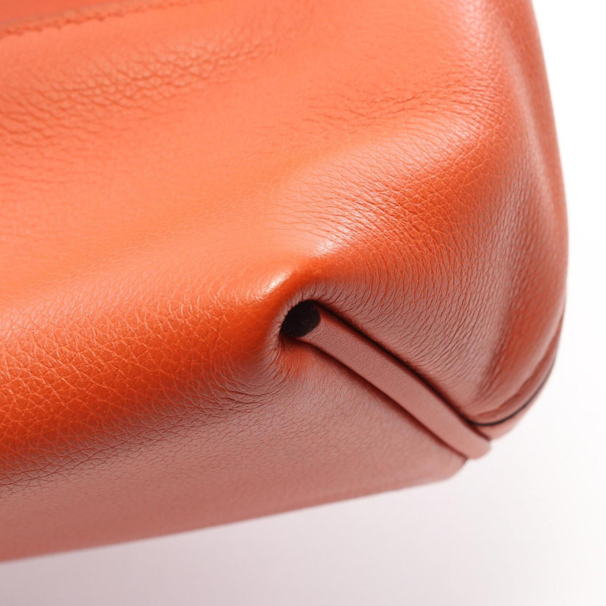 Hermes Orange Purple Swift Leather Handbag (Pre-Owned)