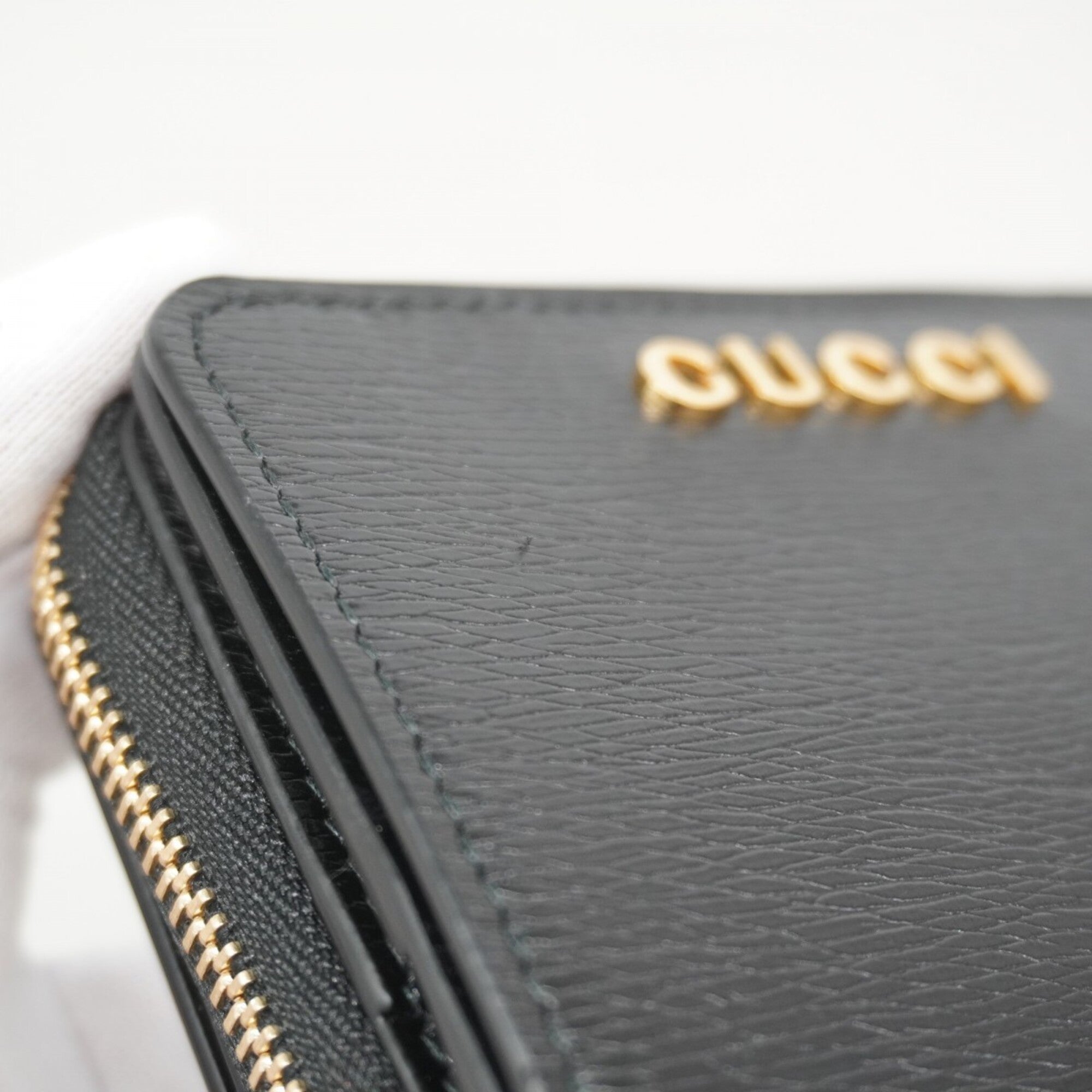 Gucci Black Leather Wallet (Bi-Fold) (Pre-Owned)