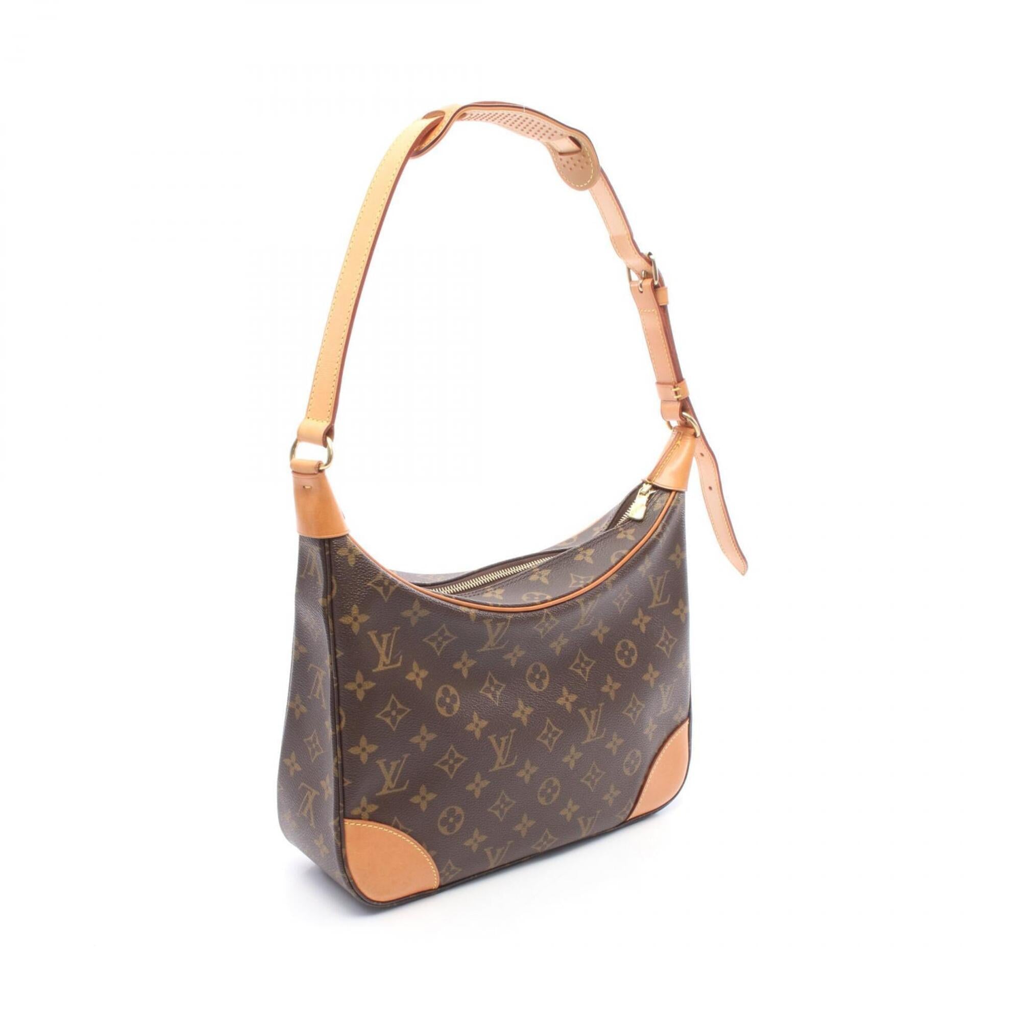 Louis Vuitton Brown Pvc Leather Handbag Shoulder Bag (Pre-Owned)