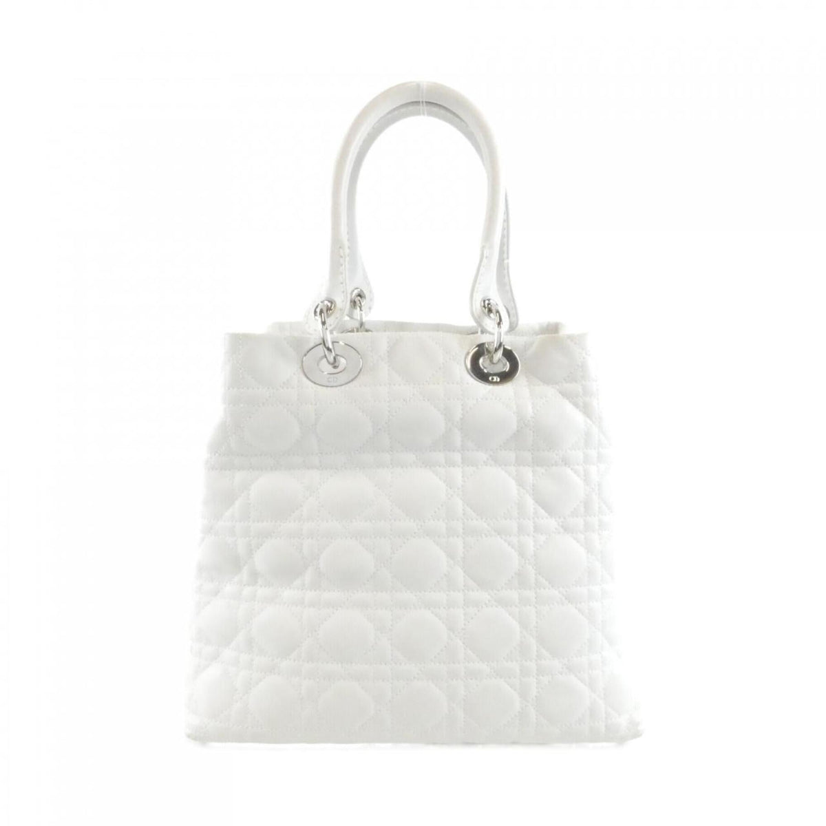 Christian Dior White Leather Handbag (Pre-Owned)