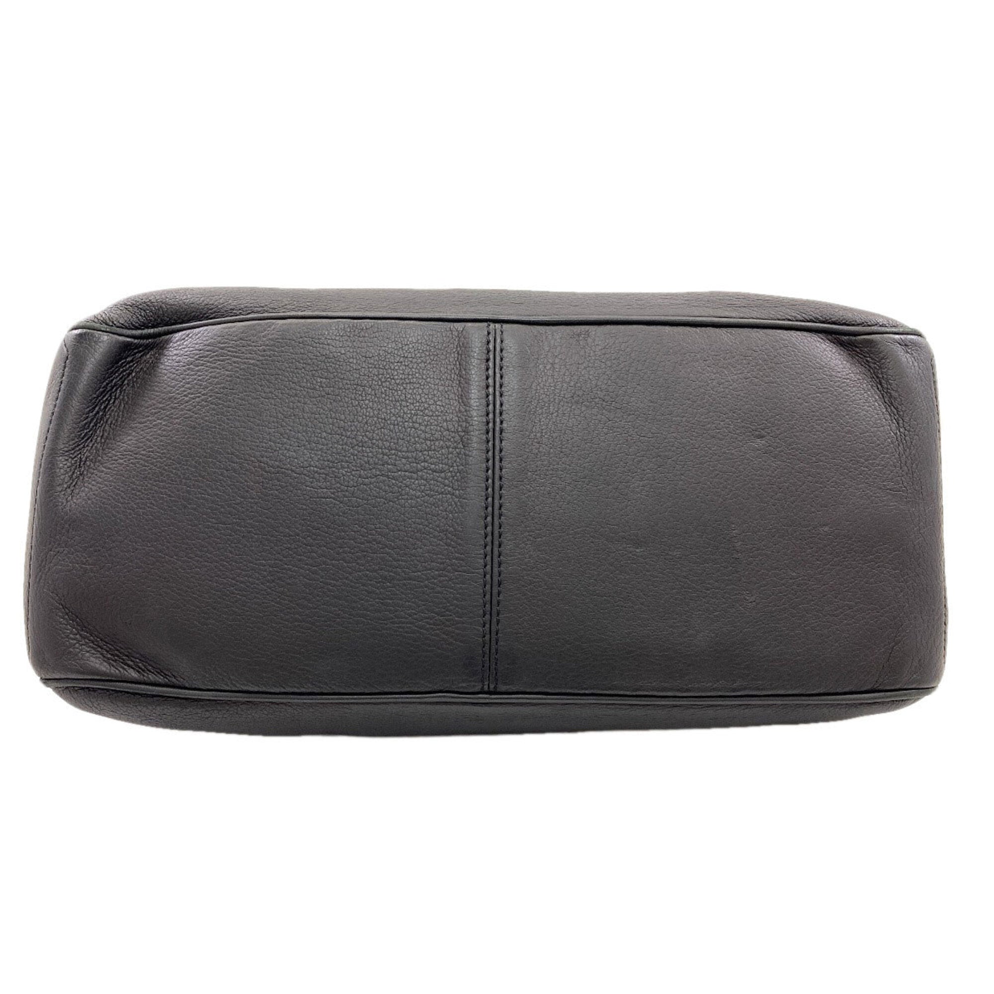 Celine Boogie Black Leather Handbag (Pre-Owned)