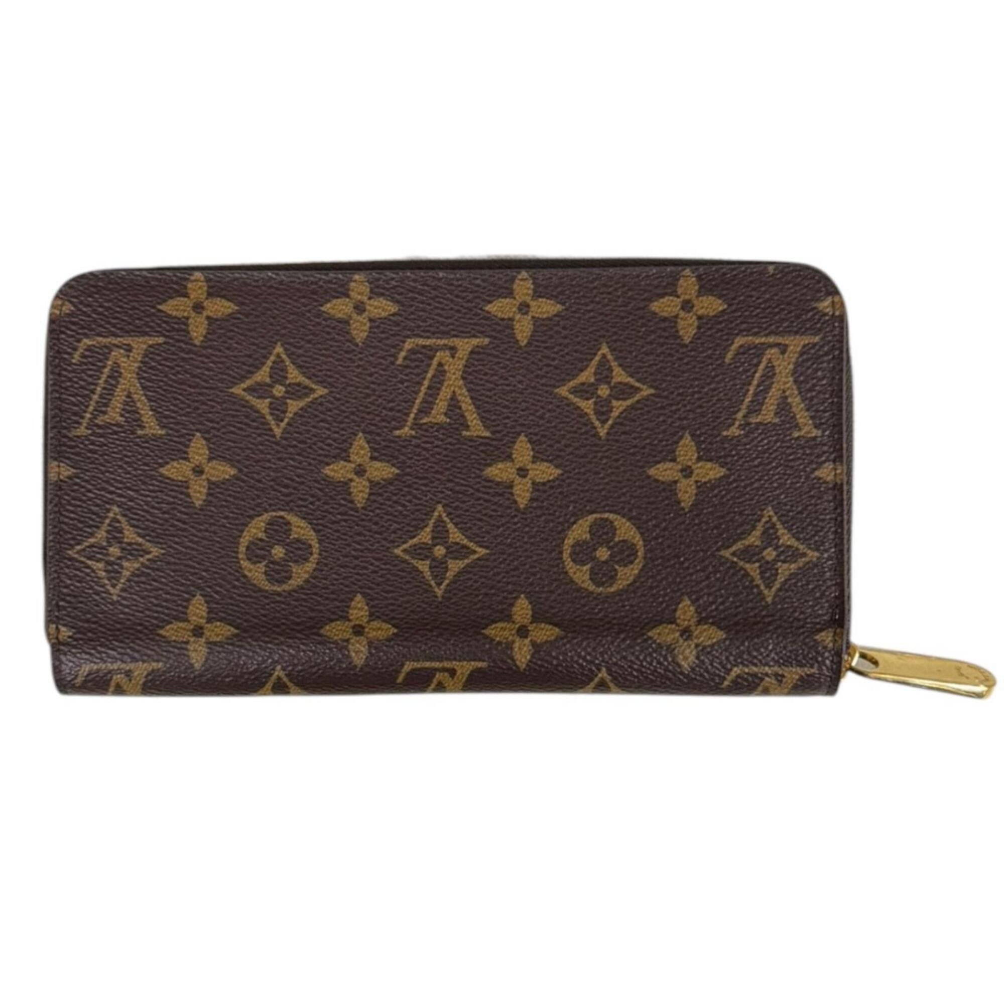 Louis Vuitton Monogram Brown Monogram Long Wallet (Bi-Fold) (Pre-Owned)
