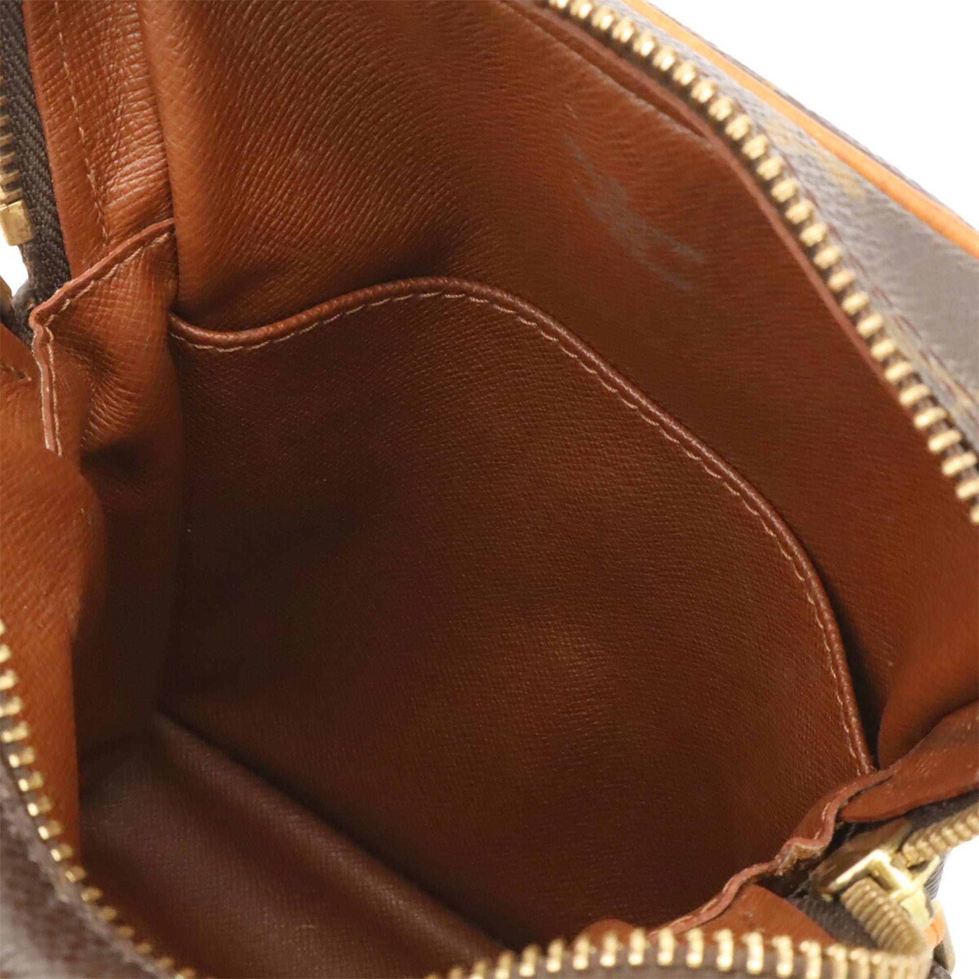 Louis Vuitton Brown Monogram Canvas Pochette Shoulder Bag (Pre-Owned)
