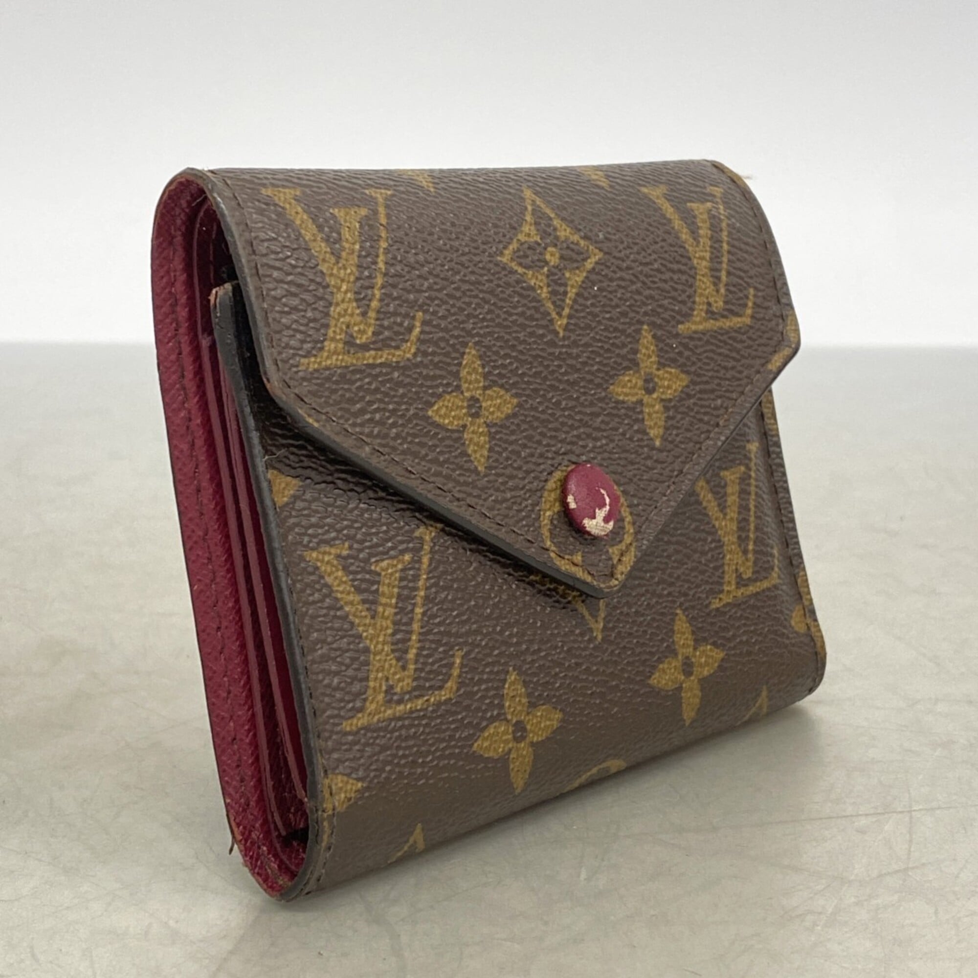 Louis Vuitton Fuchsia Wallet (Tri-Fold) (Pre-Owned)