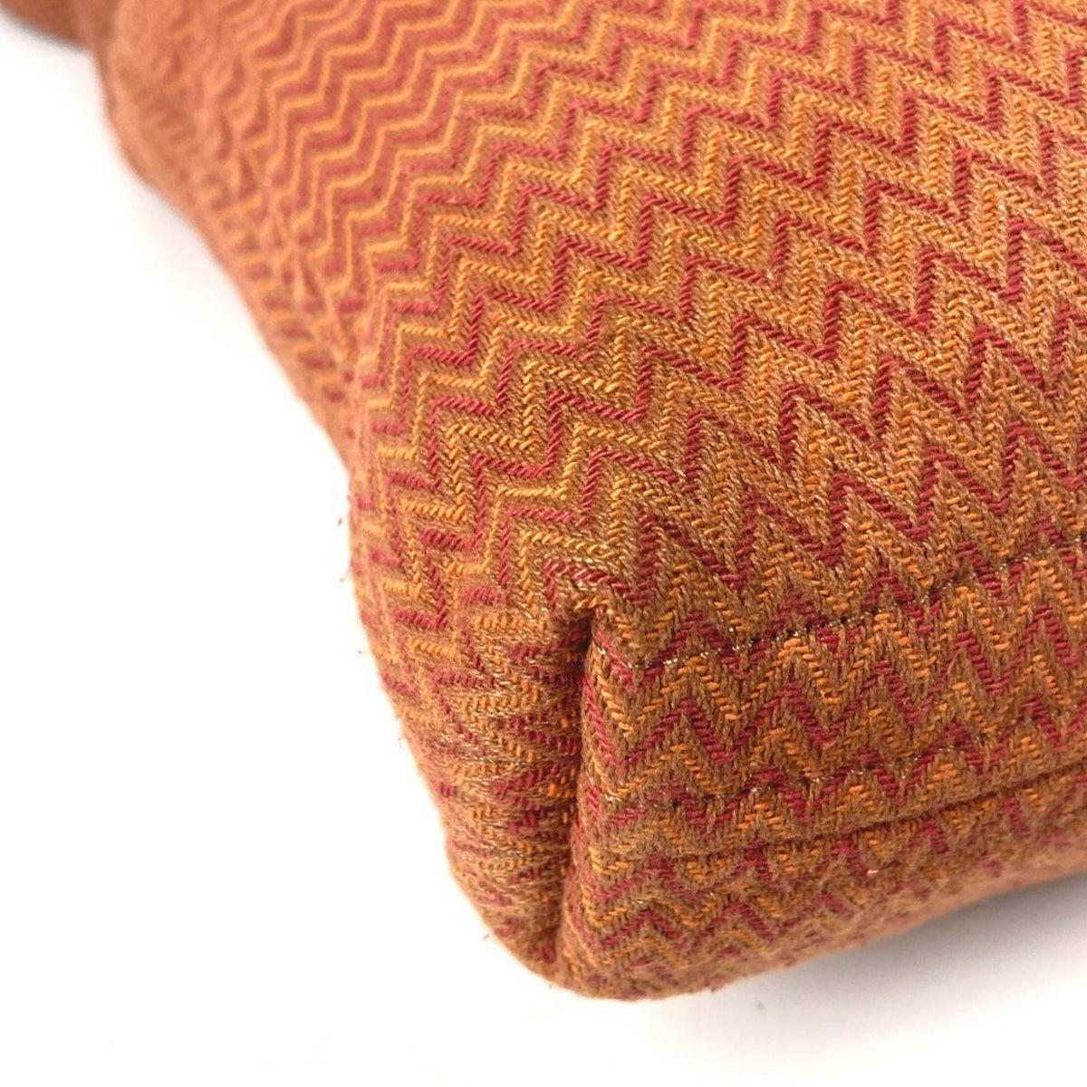 Hermes Orange Canvas Shoulder Bag (Pre-Owned)
