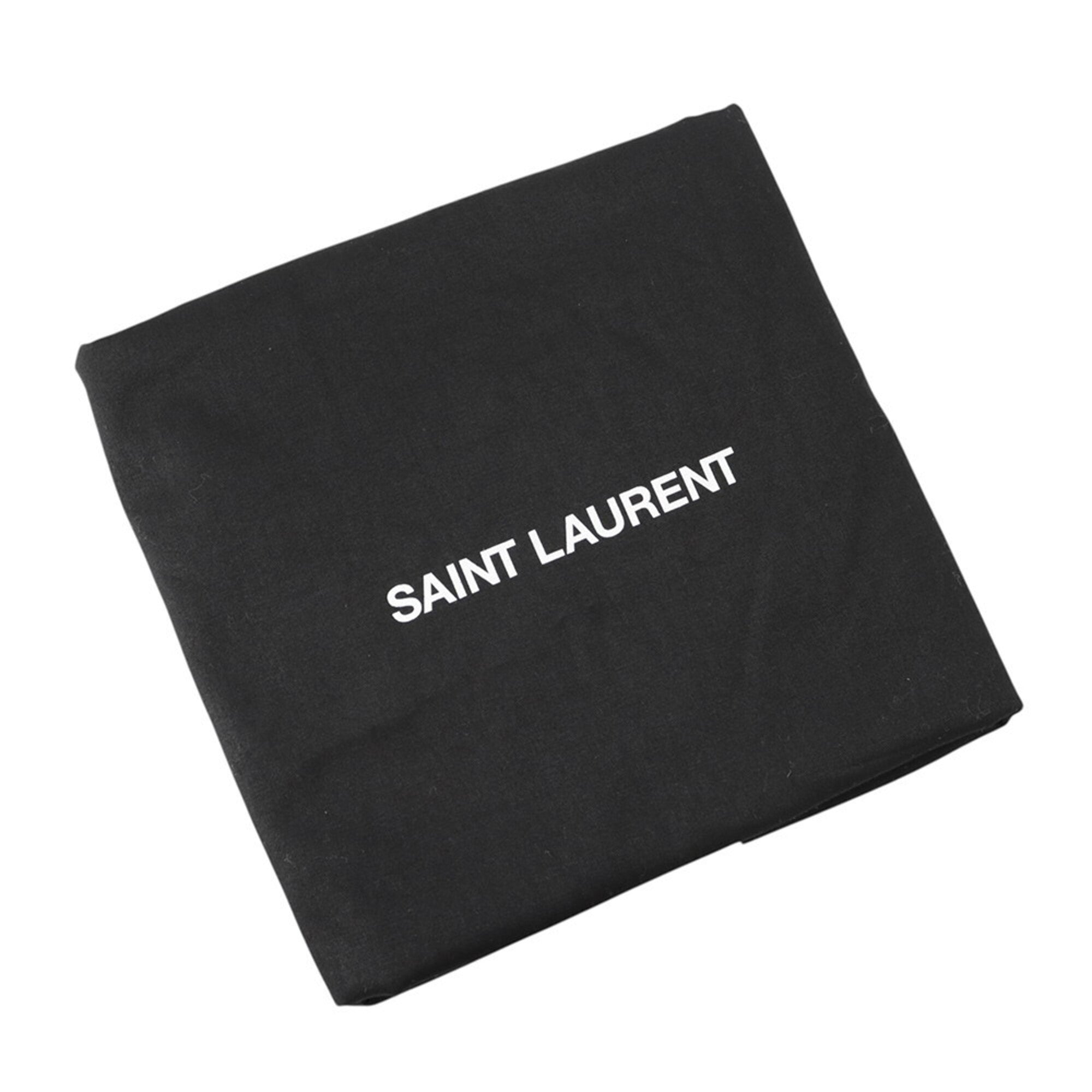 Yves Saint Laurent Black Velvet Handbag Shoulder Bag (Pre-Owned)