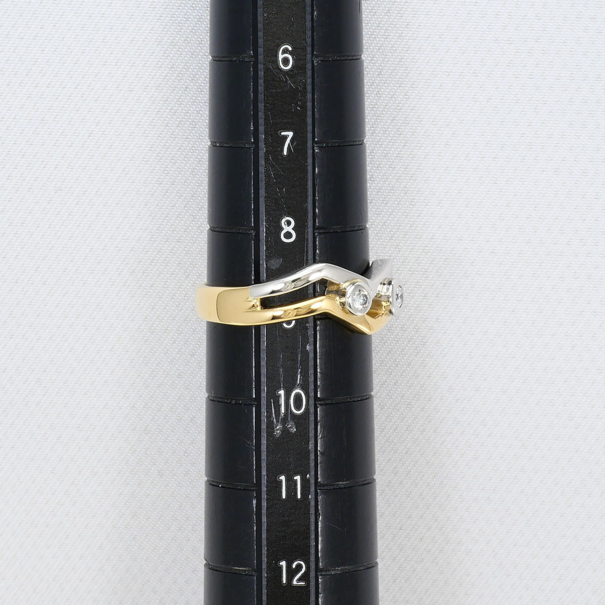 Unbranded Platinum Yellow Gold Yellow Gold (18K) Platinum 900 Band Ring (Pre-Owned)