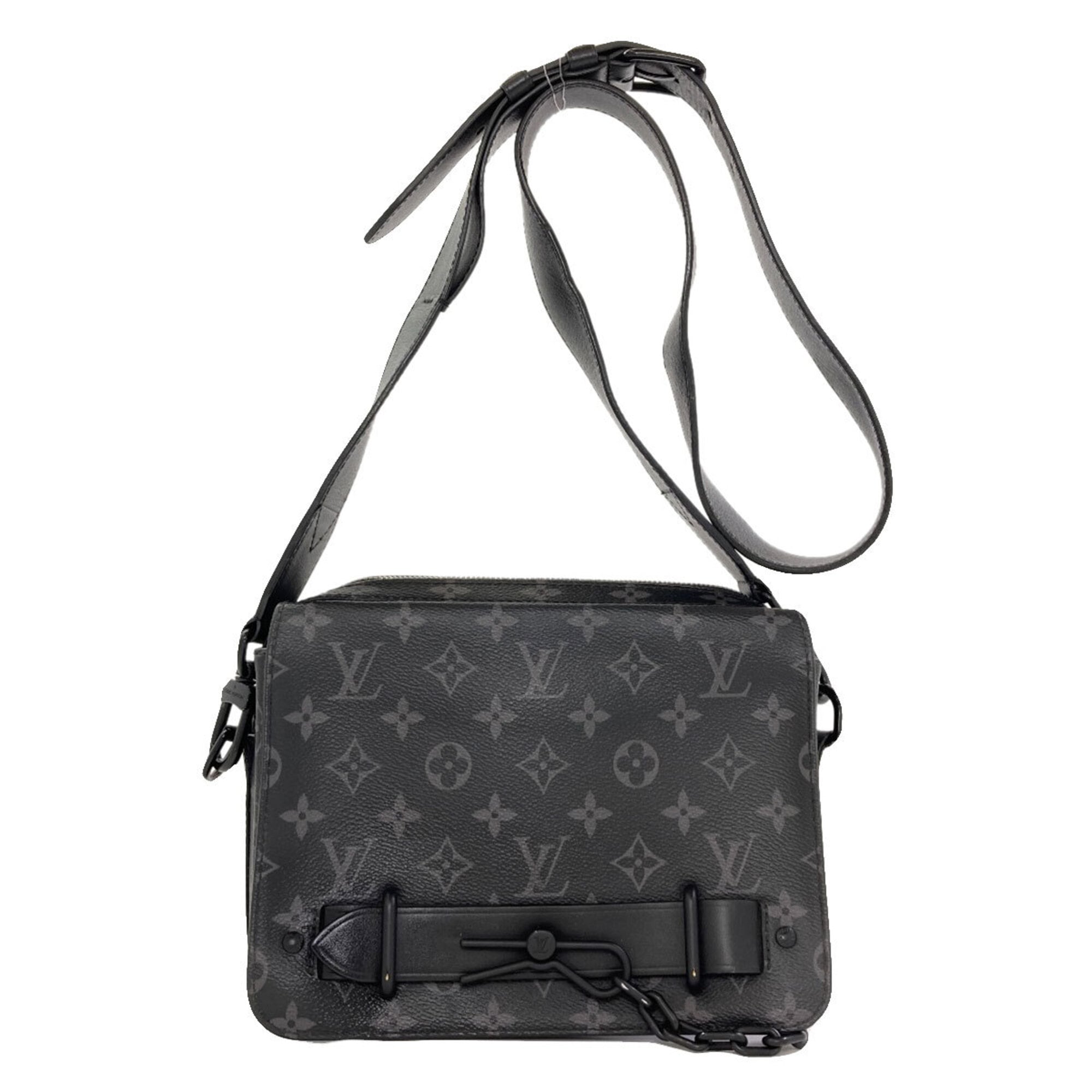 Louis Vuitton Black Monogram Eclipse Shoulder Bag (Pre-Owned)