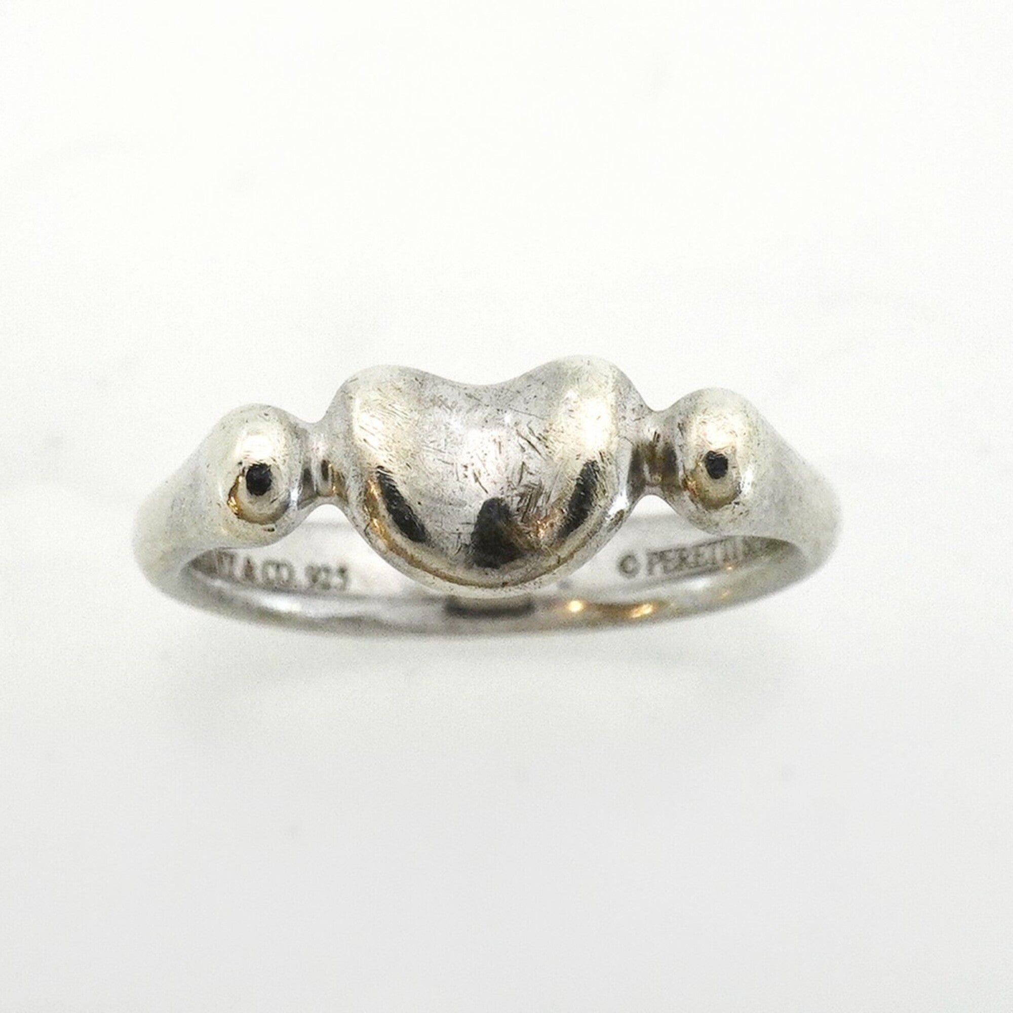 Tiffany Silver 925 Band Ring (Pre-Owned)