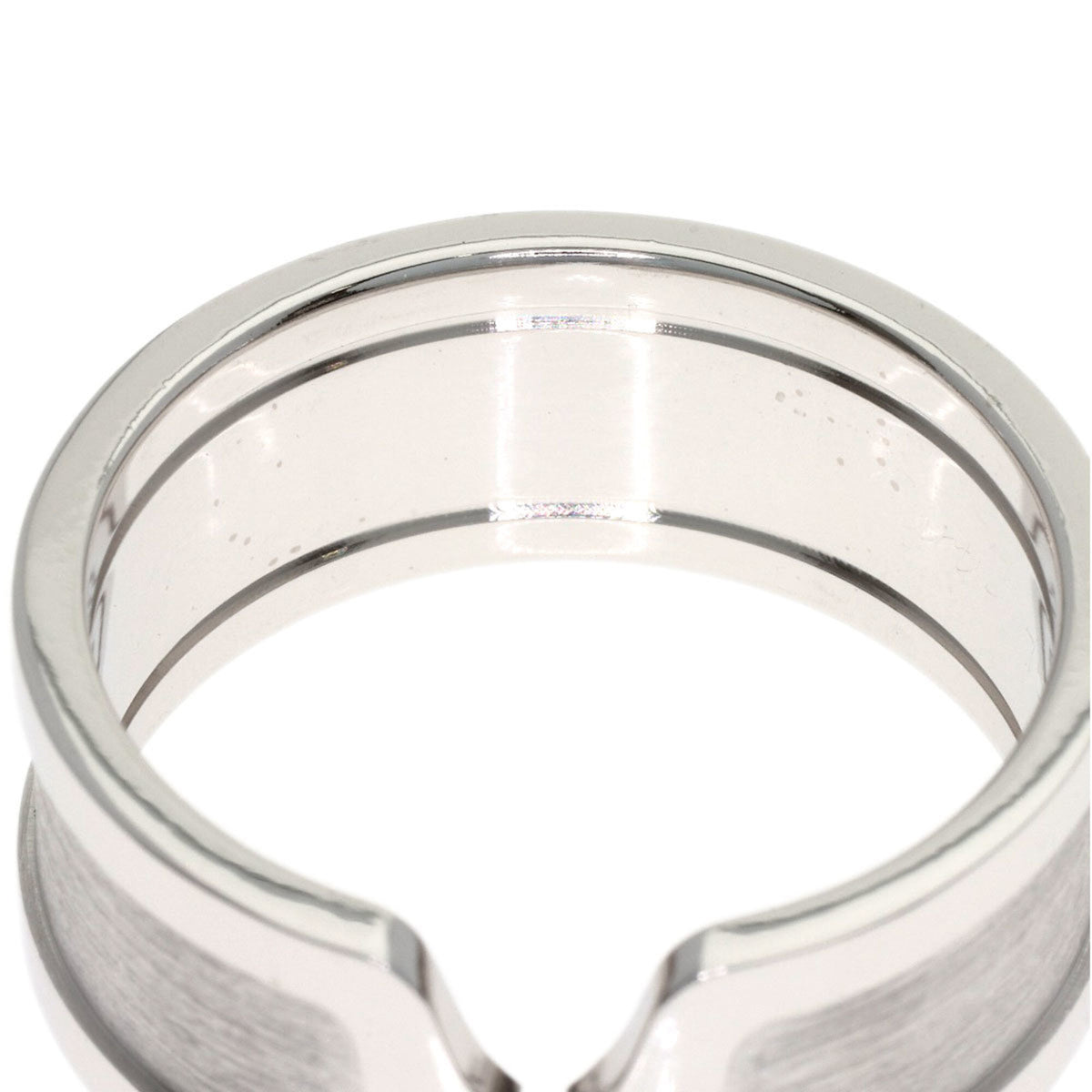 Cartier White Gold White Gold (18K) Band Ring (Pre-Owned)