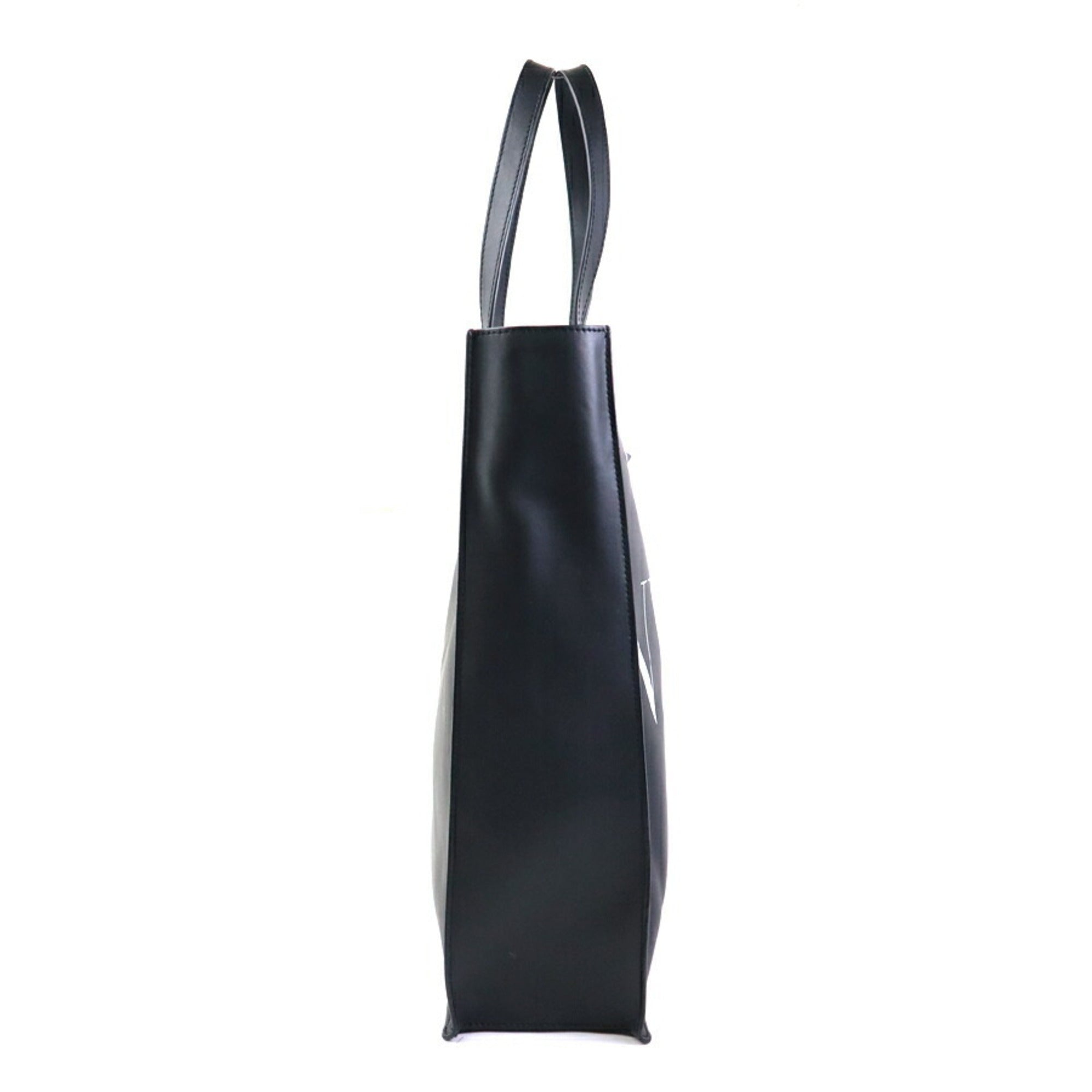 Valentino Garavani Black Leather Handbag Shoulder Bag (Pre-Owned)