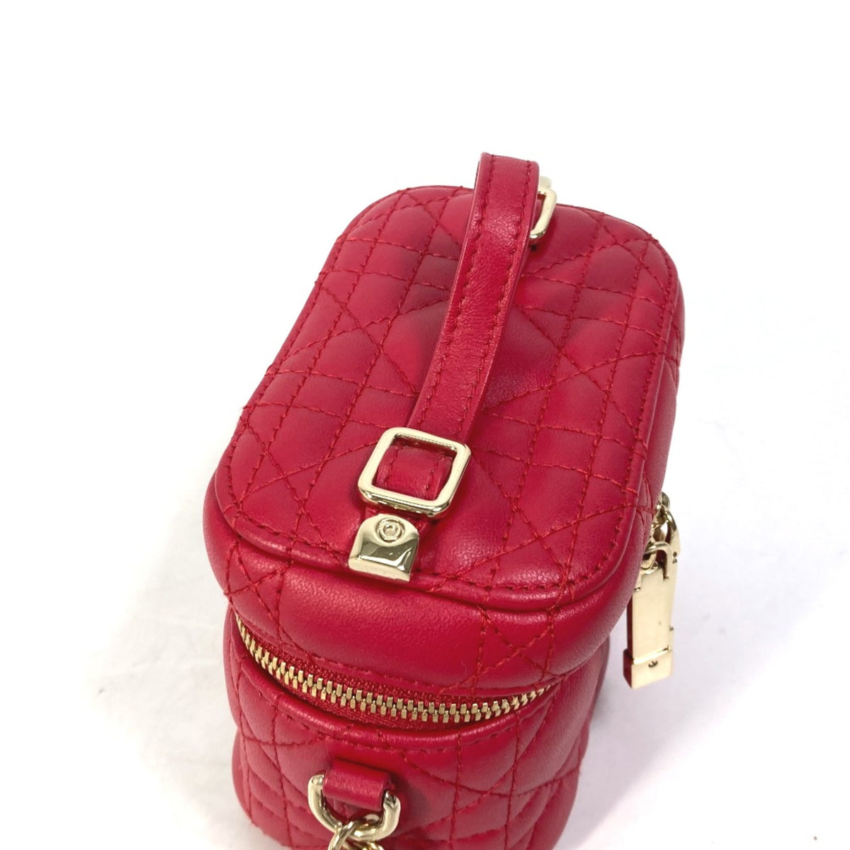 Christian Dior Red Leather Handbag (Pre-Owned)