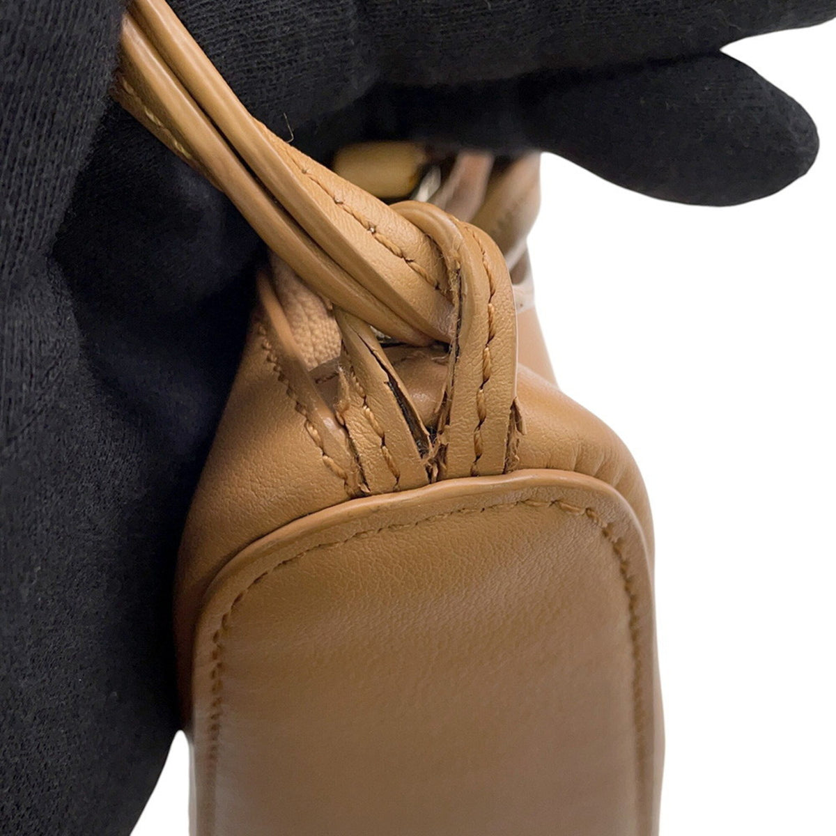 Loewe Camel Leather Handbag (Pre-Owned)