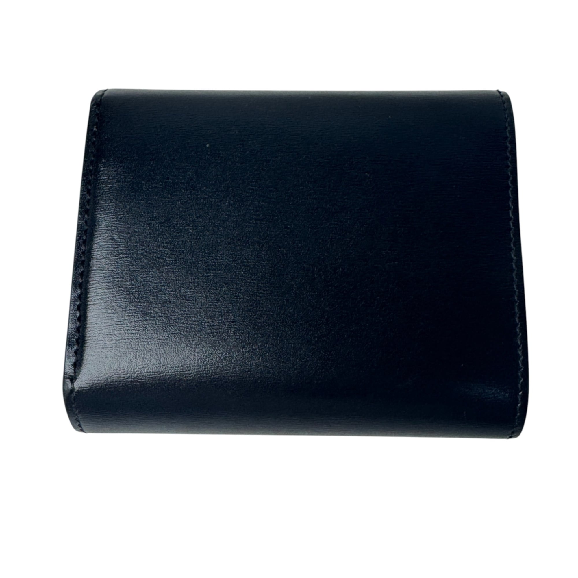 Celine Black Leather Wallet (Tri-Fold) (Pre-Owned)
