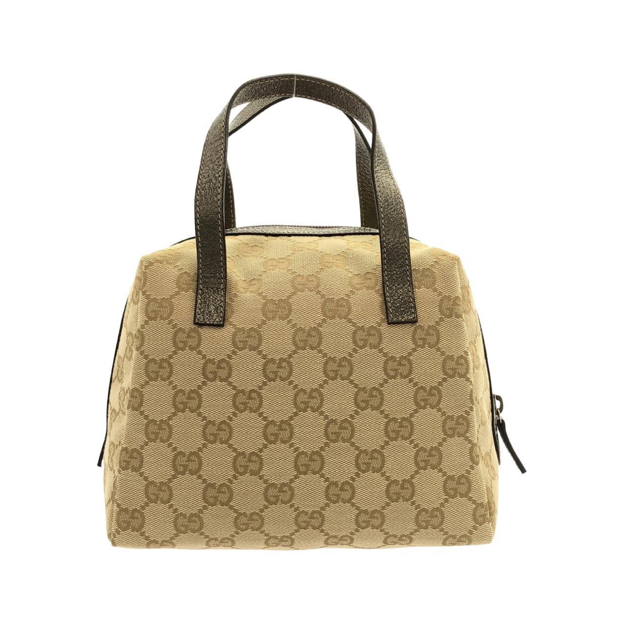 Gucci Brown Gg Canvas Handbag (Pre-Owned)