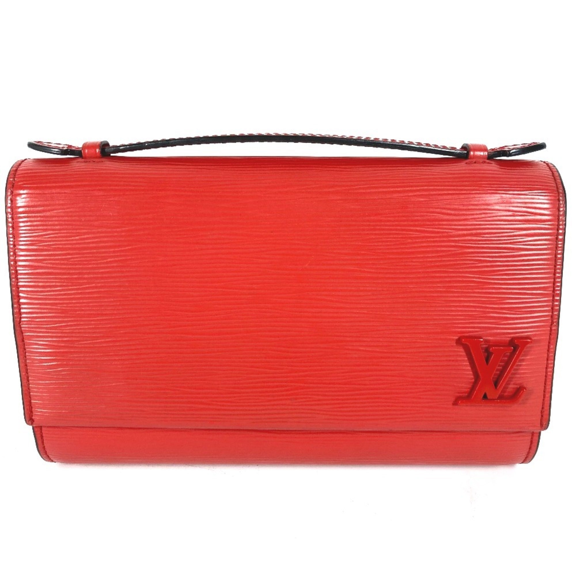 Louis Vuitton Epi Coquelicots Red Color Epi Leather Clutch Bag Handbag Shoulder Bag (Pre-Owned)