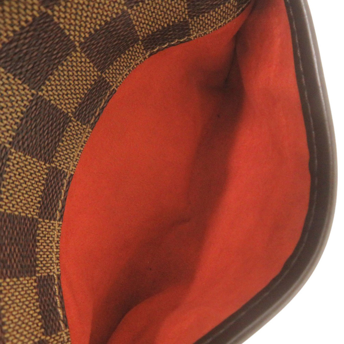 Louis Vuitton Damier Brown Damier Canvas Pochette Shoulder Bag (Pre-Owned)