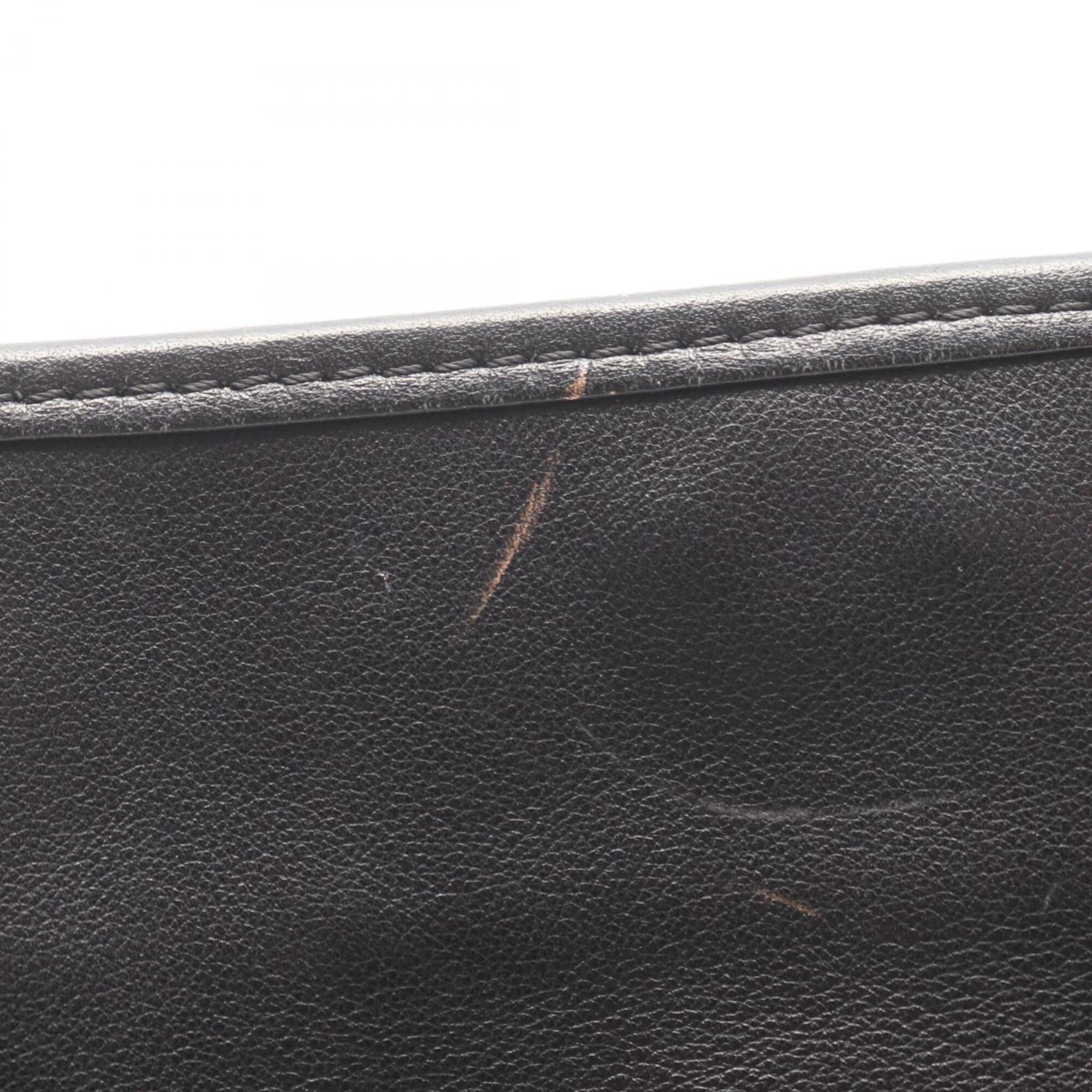 Loewe Black Leather Shoulder Bag (Pre-Owned)