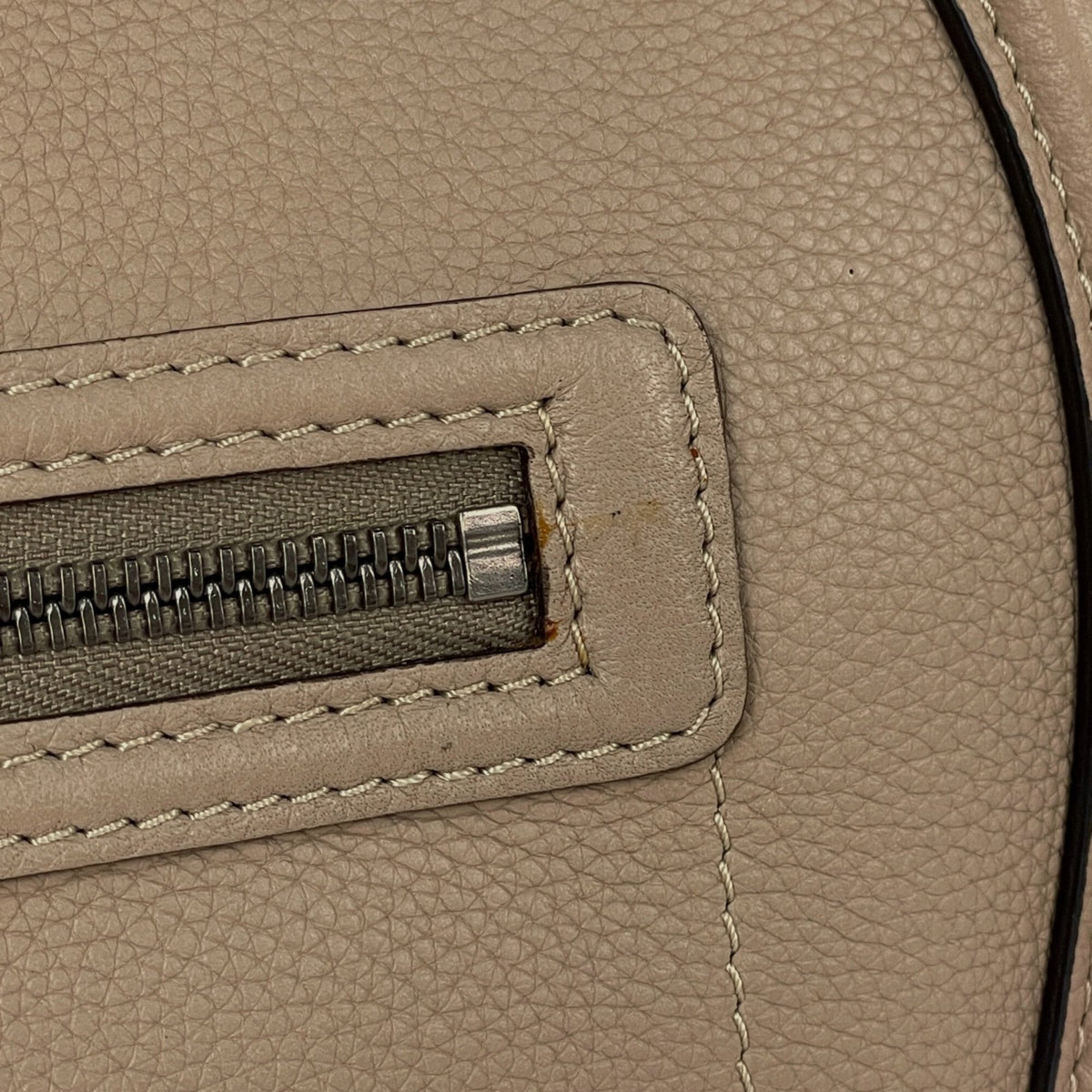 Celine Beige Leather Handbag (Pre-Owned)