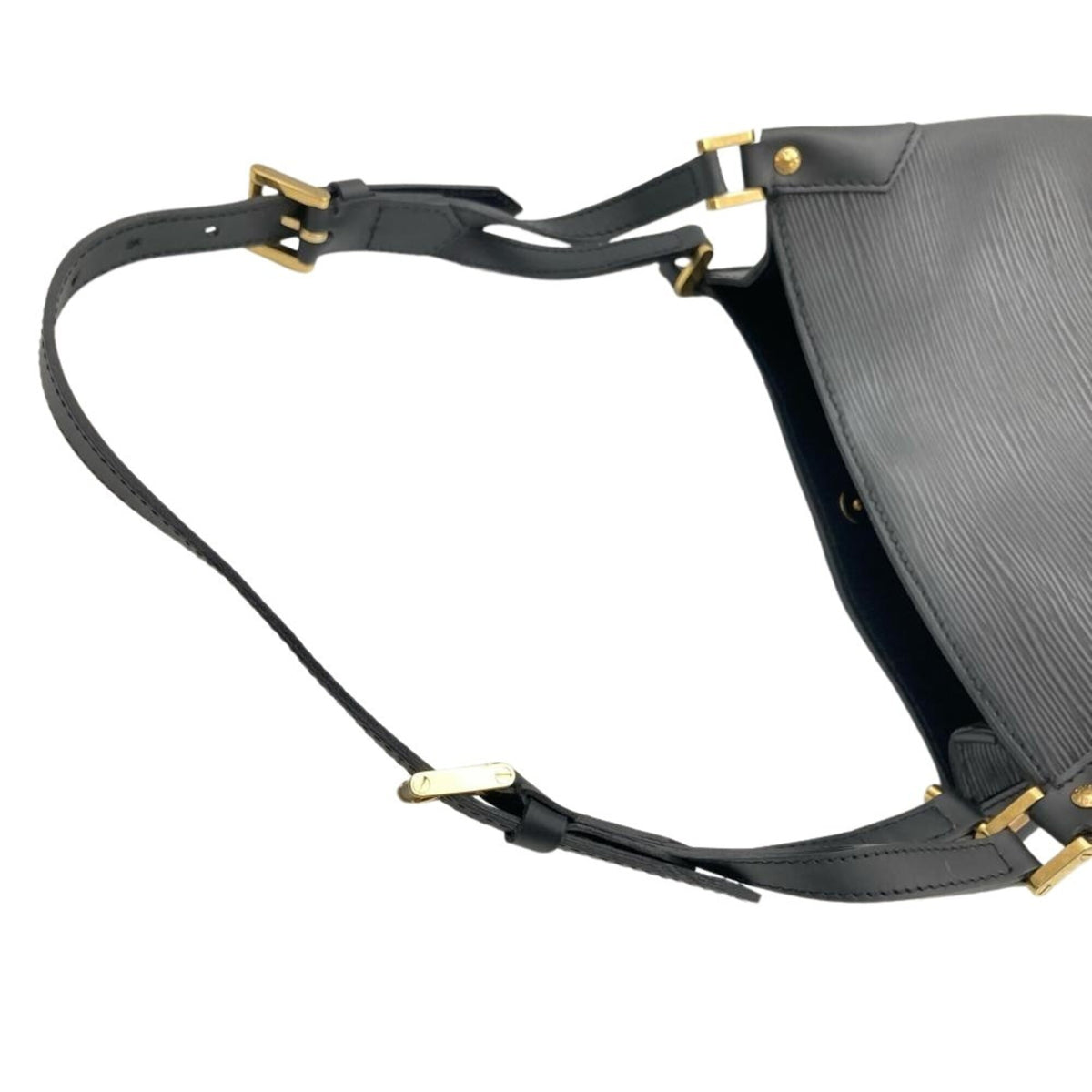 Louis Vuitton Epi Black Noir Epi Leather Shoulder Bag (Pre-Owned)
