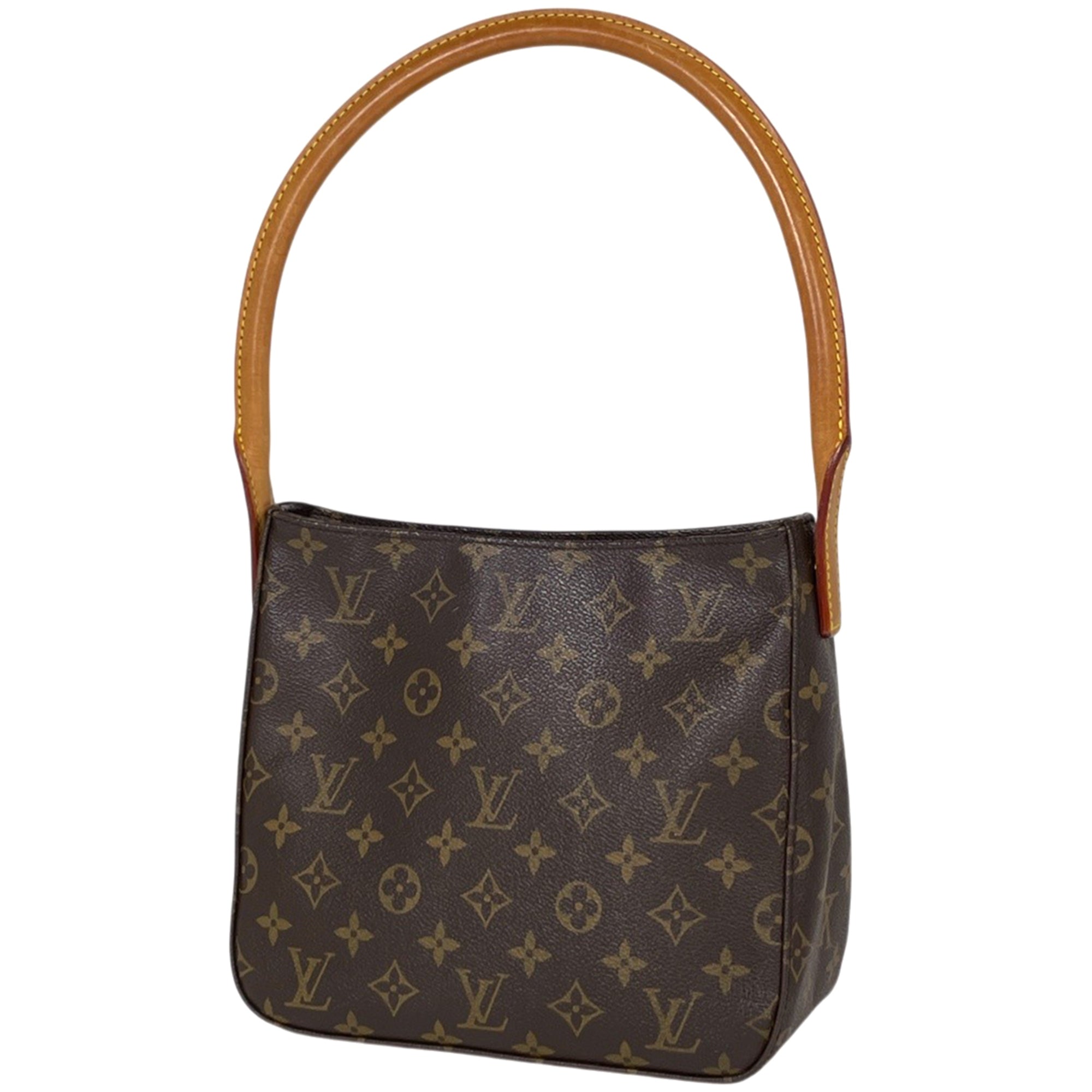 Louis Vuitton Brown Monogram Shoulder Bag (Pre-Owned)