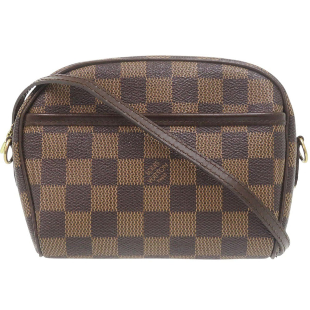 Louis Vuitton Damier Brown Damier Canvas Pochette Shoulder Bag (Pre-Owned)
