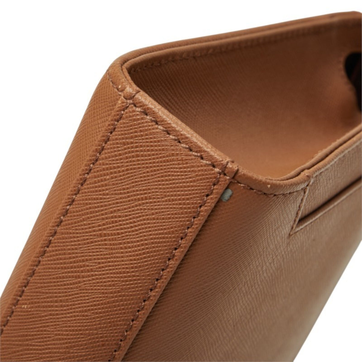 Burberry Brown Leather Clutch Bag (Pre-Owned)