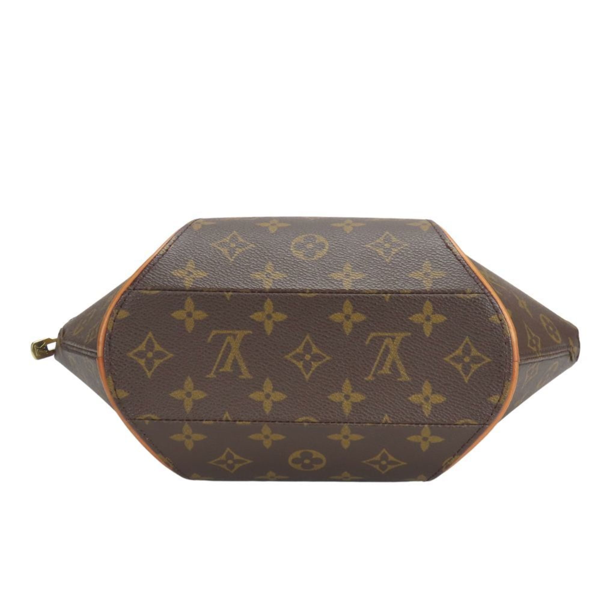 Louis Vuitton Brown Monogram Leather Handbag (Pre-Owned)