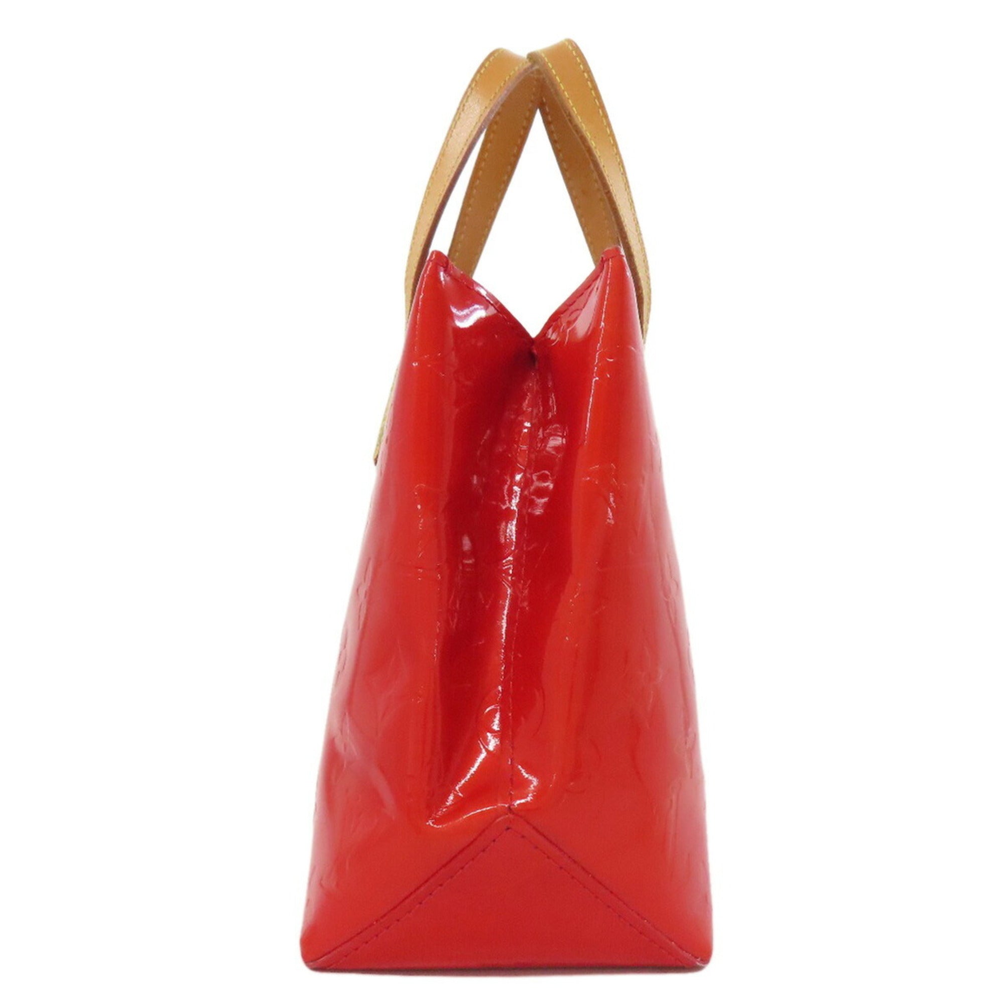 Louis Vuitton Vernis Red Color Monogram Vernis Handbag (Pre-Owned)