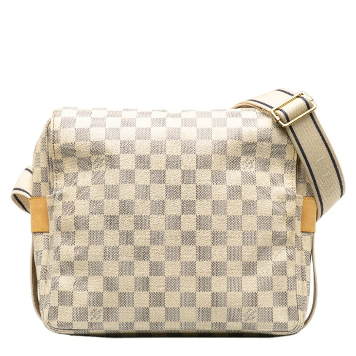 Louis Vuitton White Pvc Shoulder Bag (Pre-Owned)