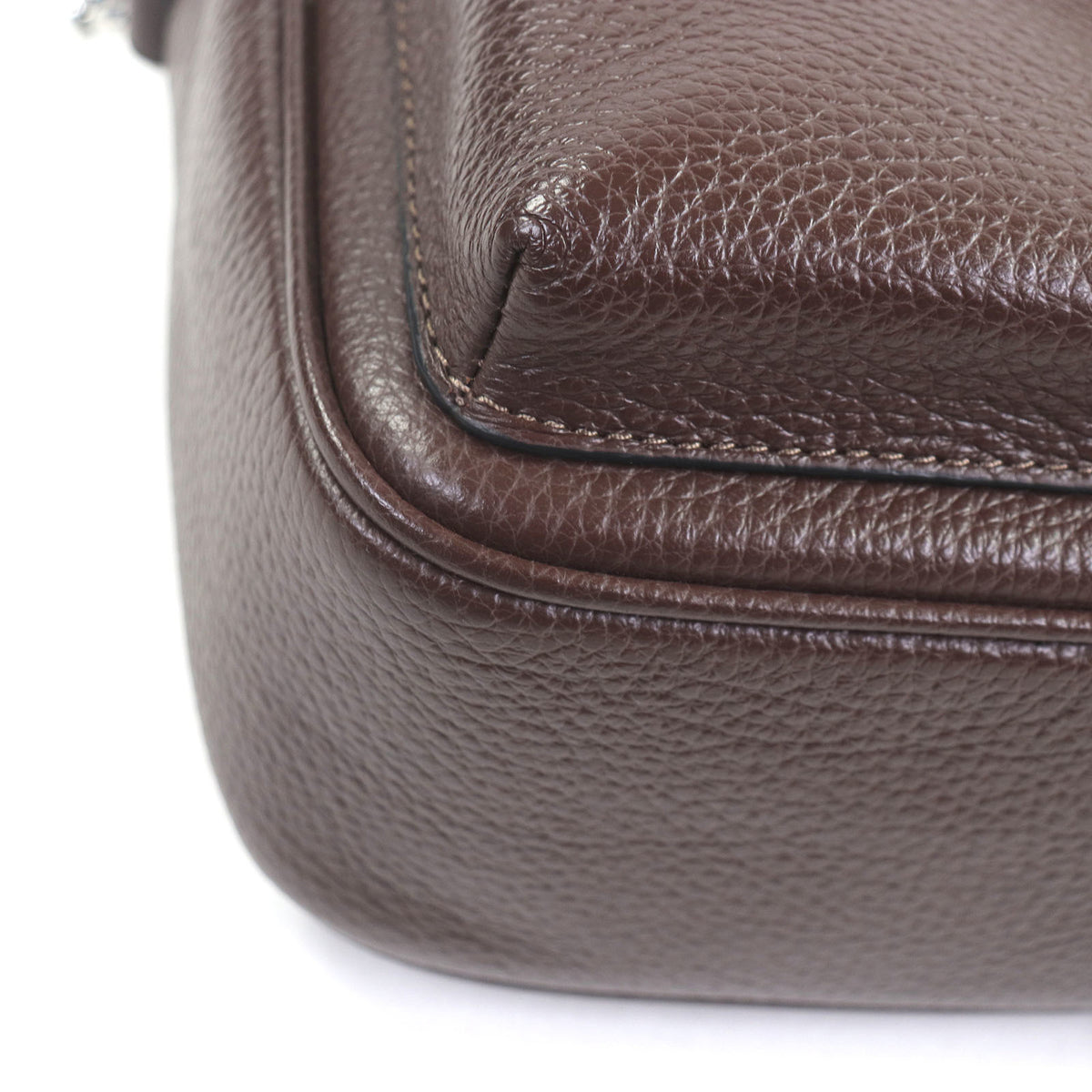 Coach Brown Leather Shoulder Bag (Pre-Owned)