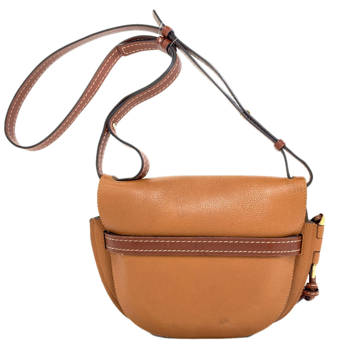 Loewe Brown Leather Shoulder Bag (Pre-Owned)