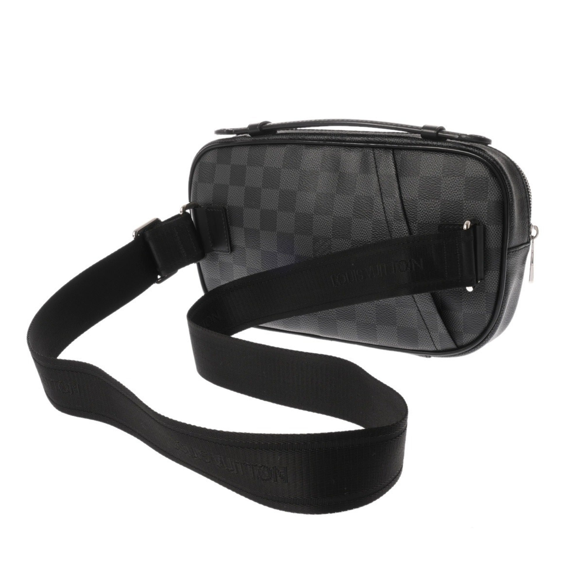 Louis Vuitton Black Damier Graphite Sling Bag (Pre-Owned)