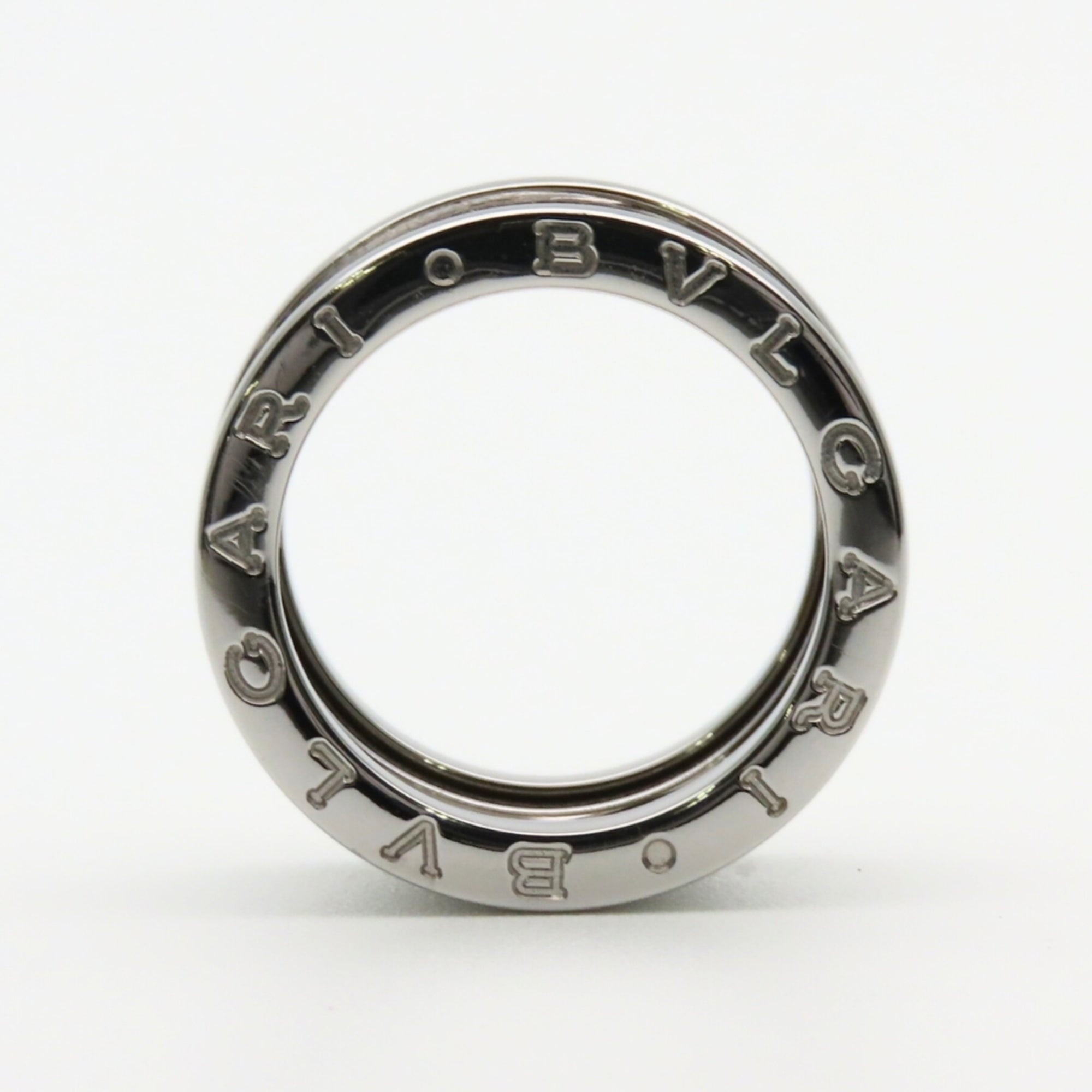 Bvlgari White White Gold (18K) Band Ring (Pre-Owned)