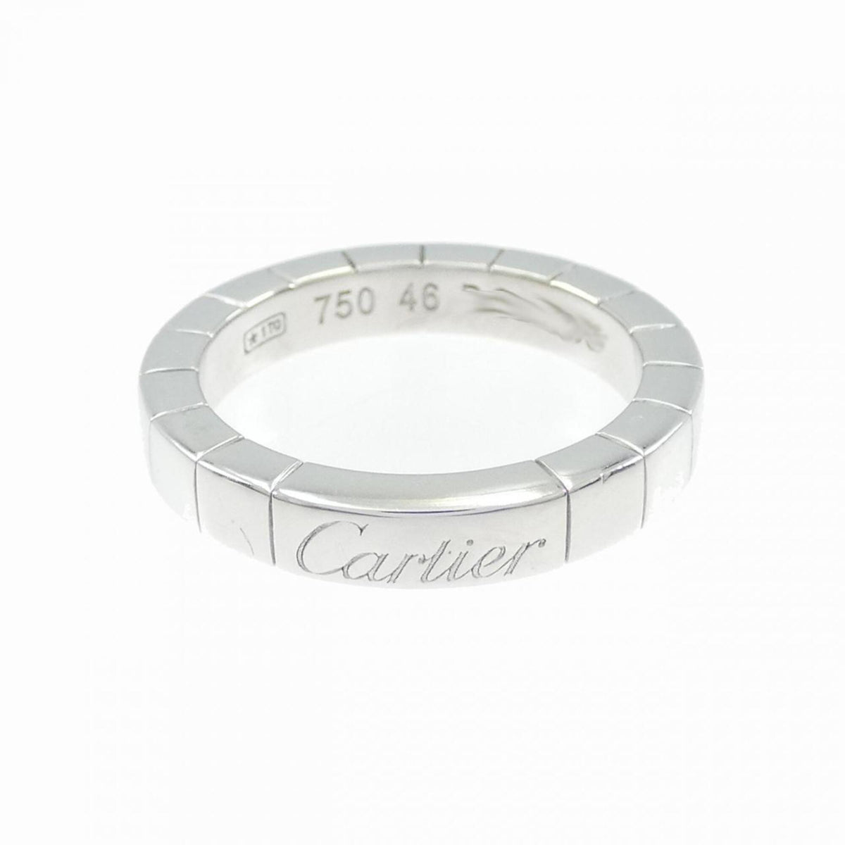 Cartier White Gold White Gold (18K) Band Ring (Pre-Owned)