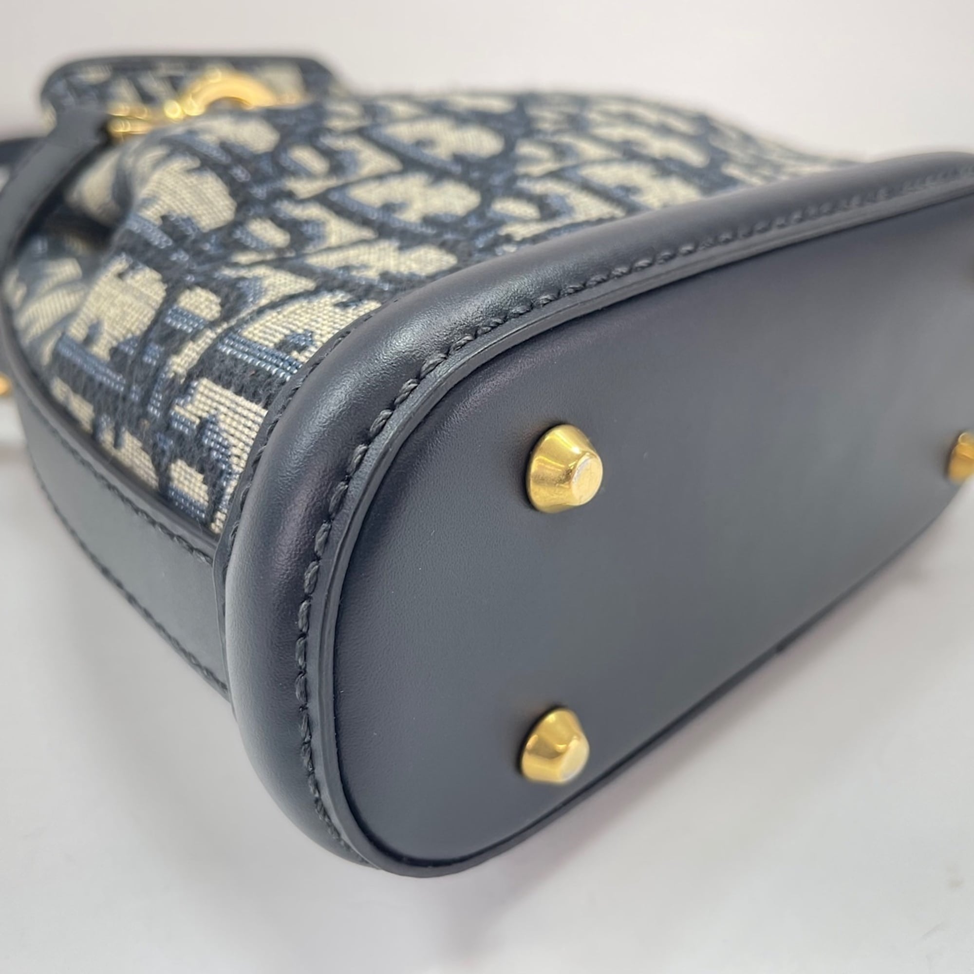 Christian Dior Navy Handbag Shoulder Bag (Pre-Owned)