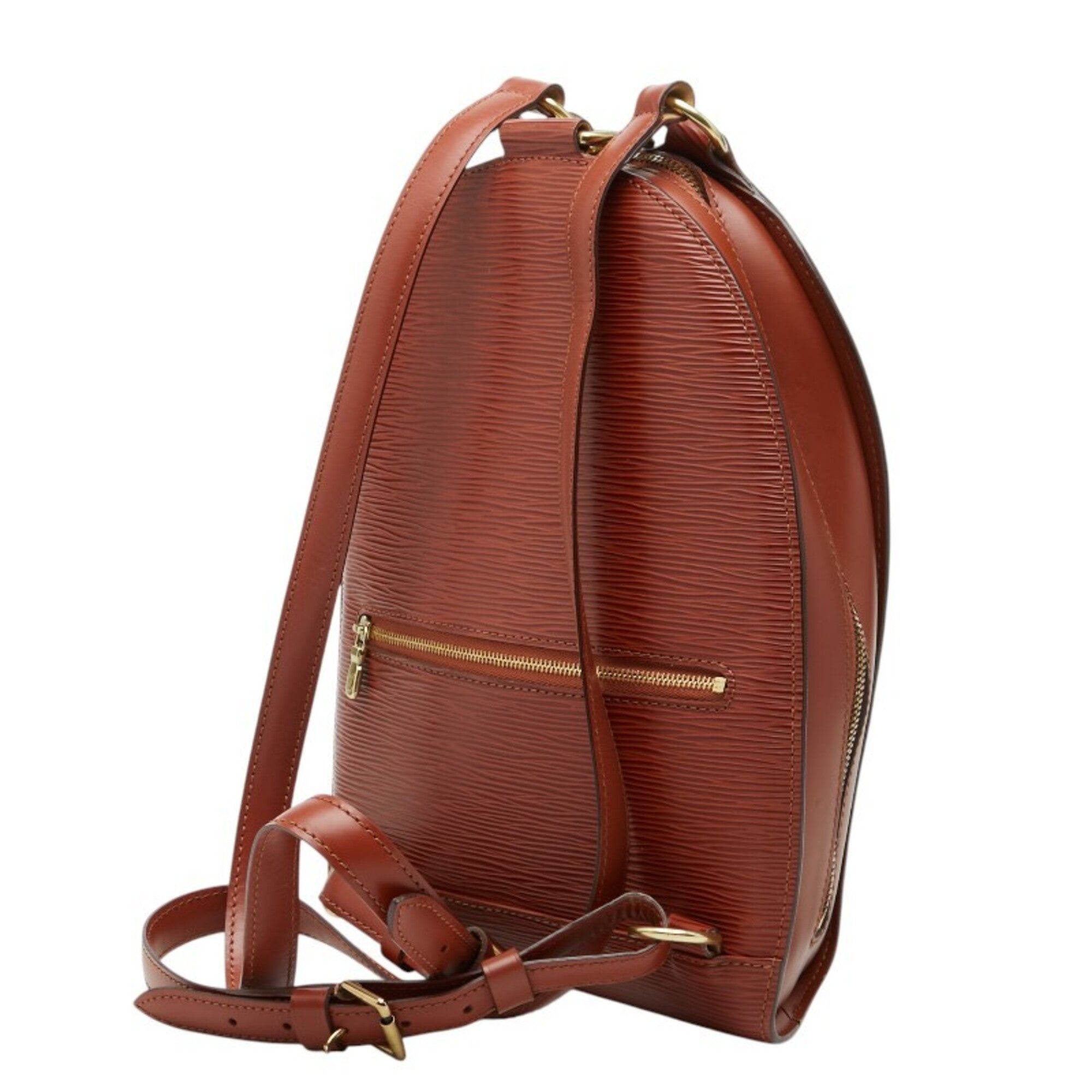 Louis Vuitton Epi Brown Kenyan Brown Leather Backpack (Pre-Owned)