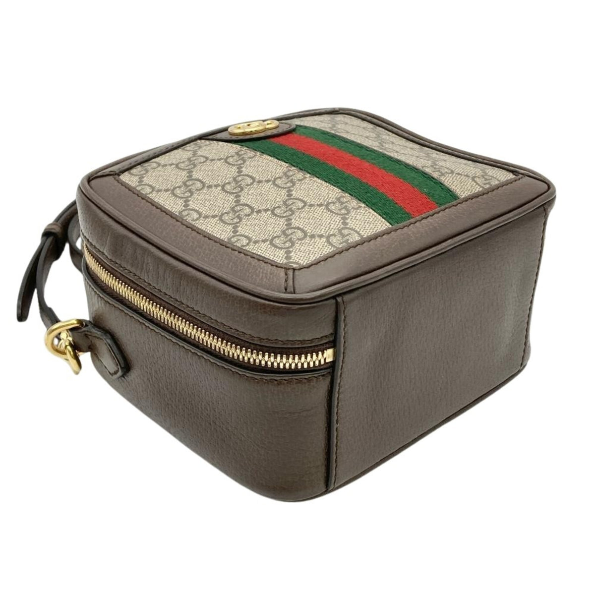 Gucci Ophidia Beige Gg Supreme Handbag Shoulder Bag (Pre-Owned)