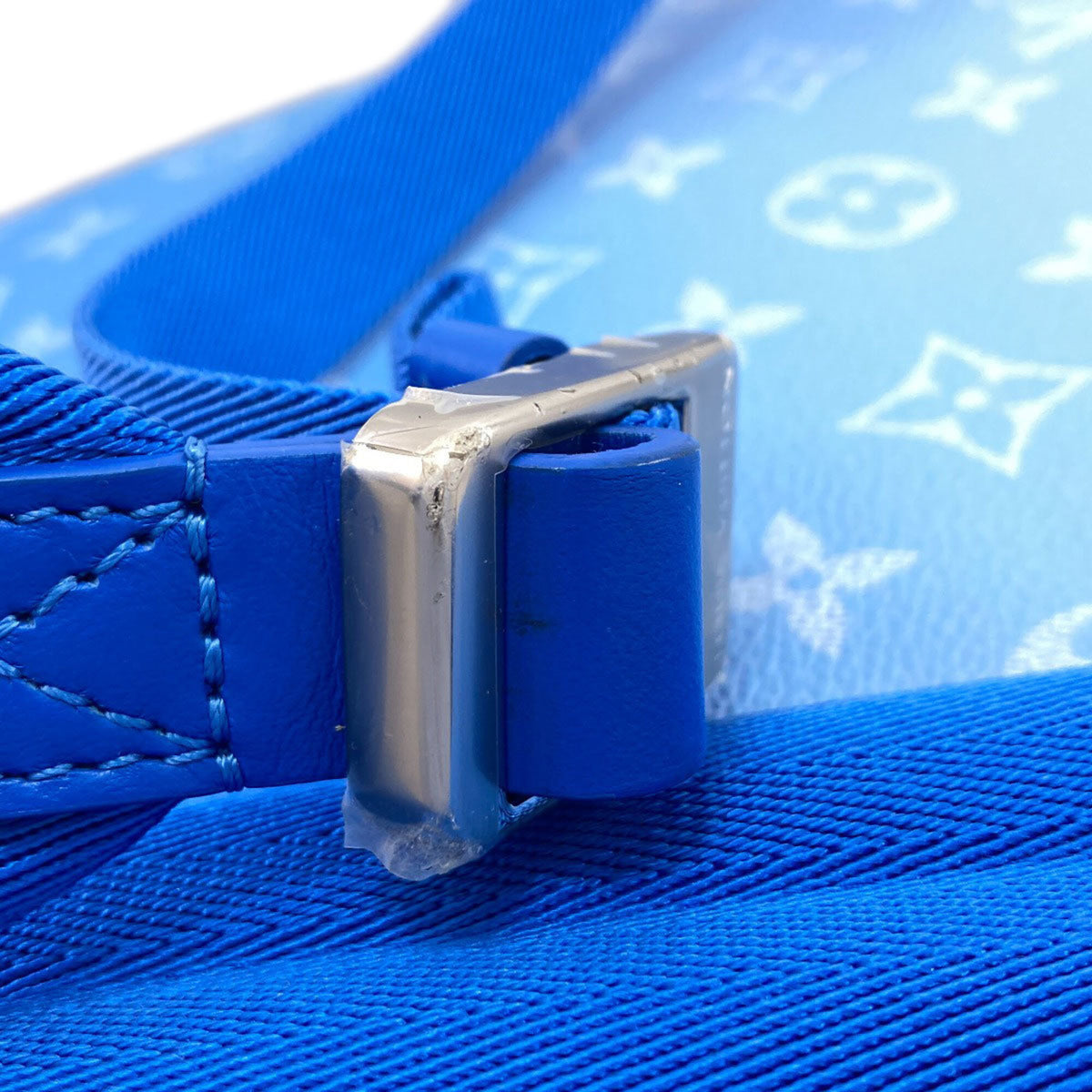 Louis Vuitton Blue Monogram Monogram Canvas Backpack (Pre-Owned)