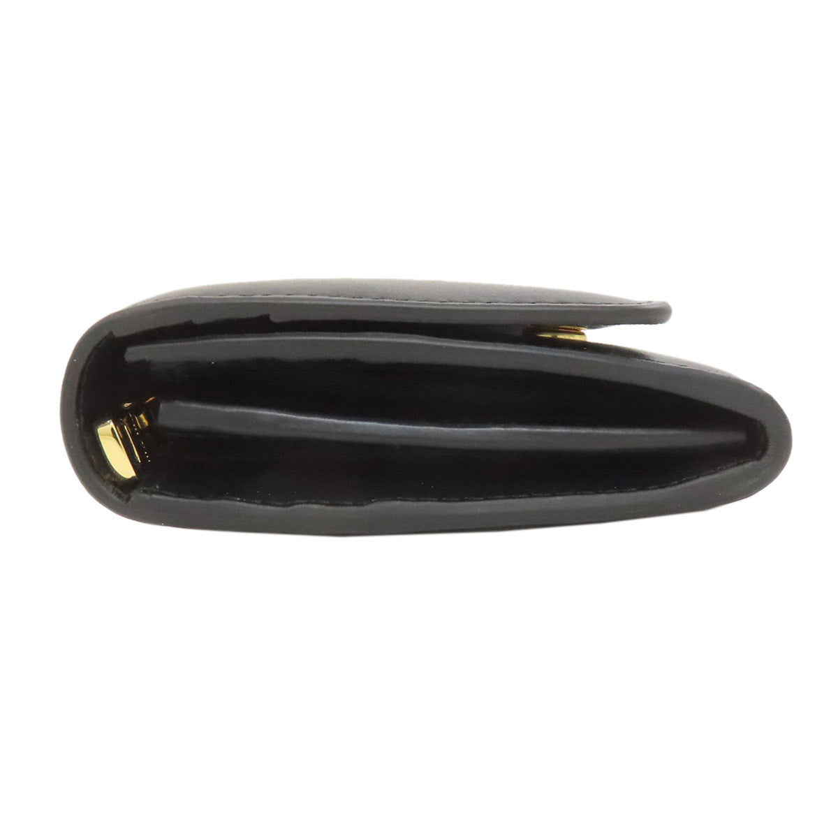 Miu Miu Black Leather Long Wallet (Bi-Fold) (Pre-Owned)