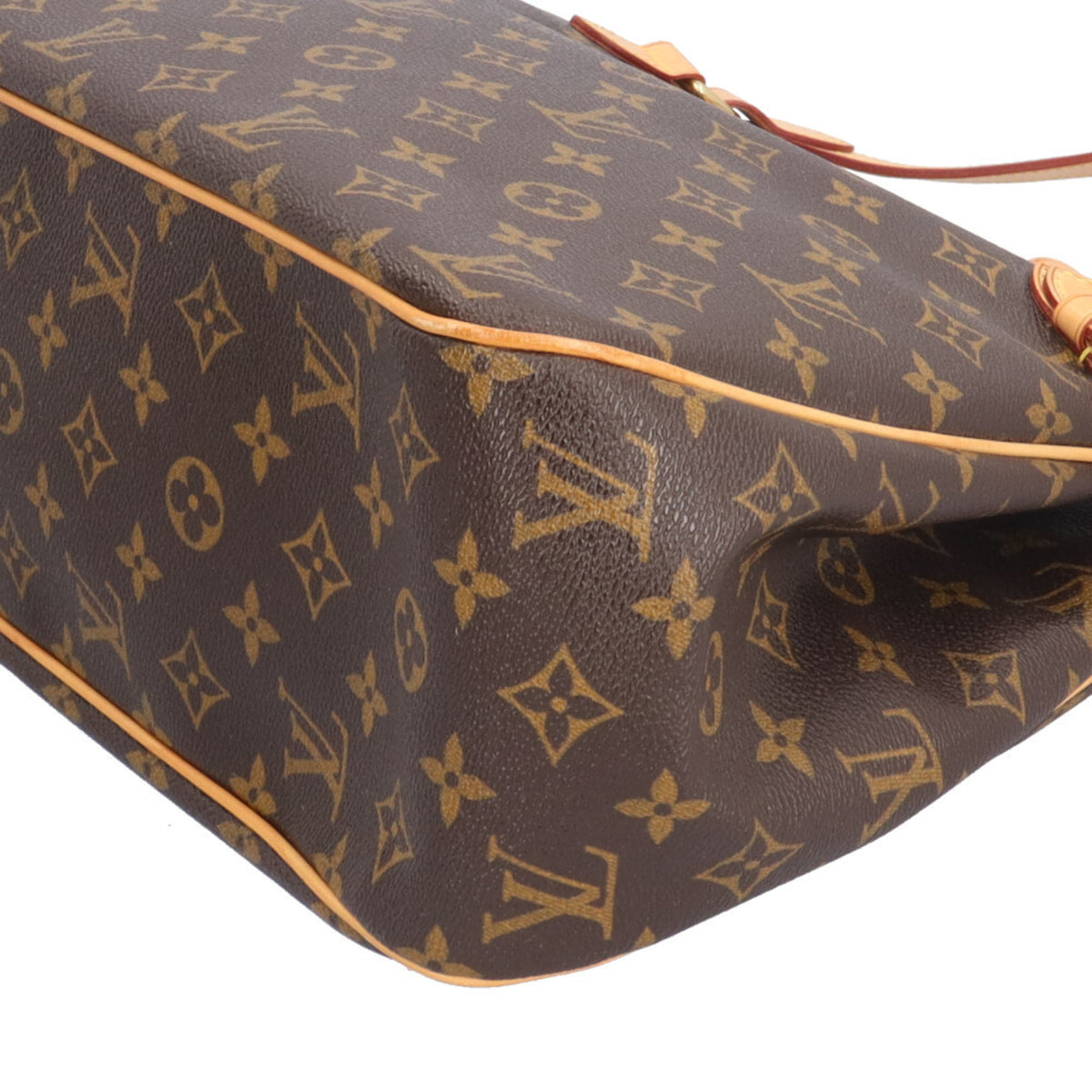 Louis Vuitton Brown Monogram Canvas Tote Bag (Pre-Owned)