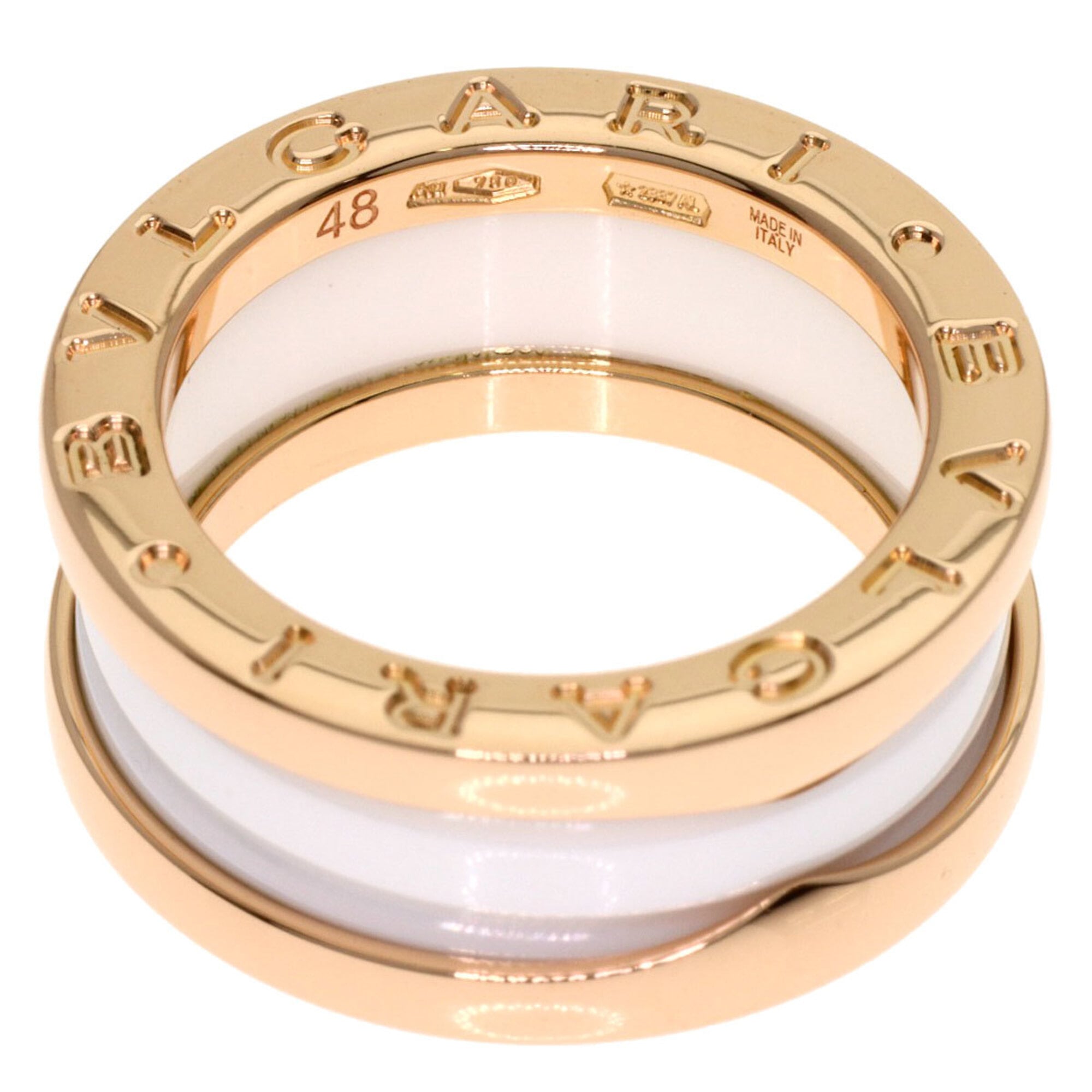 Bvlgari Pink Gold (18K) Band Ring (Pre-Owned)