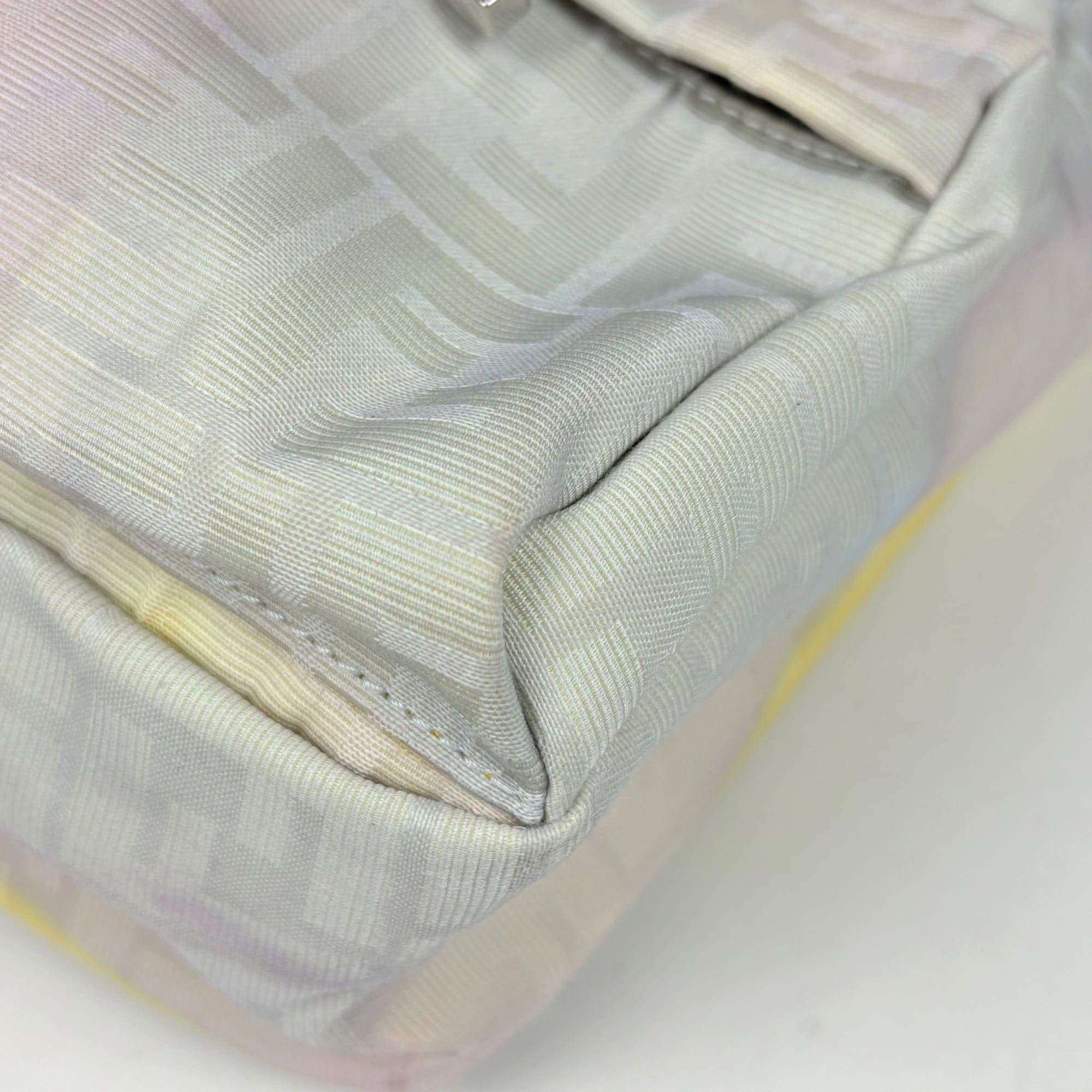 Fendi Multi-Color Nylon Leather Backpack (Pre-Owned)